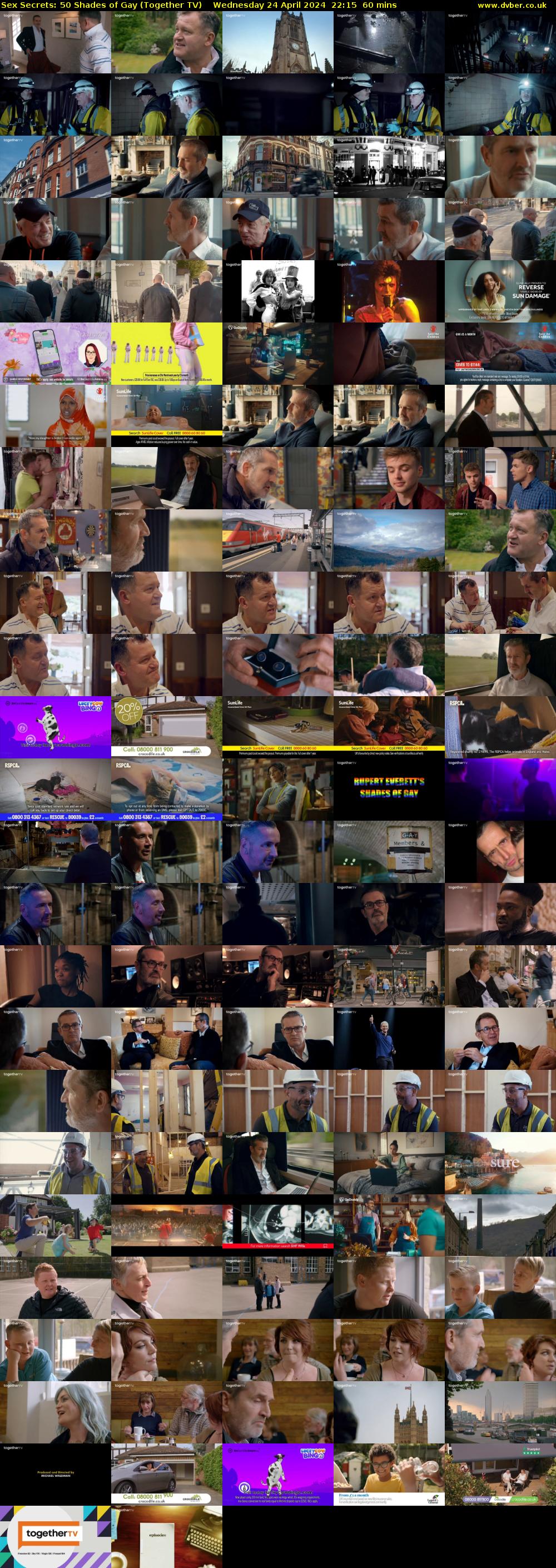 Sex Secrets: 50 Shades of Gay (Together TV) Wednesday 24 April 2024 22:15 - 23:15