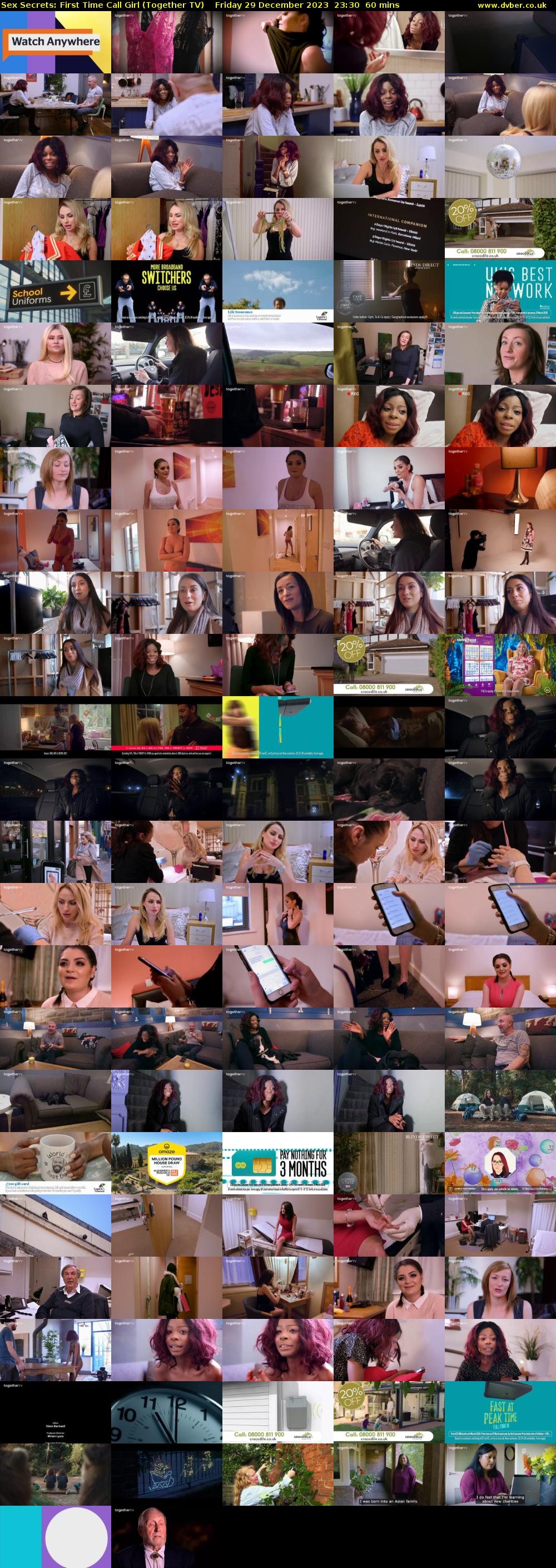 Sex Secrets: First Time Call Girl (Together TV) Friday 29 December 2023 23:30 - 00:30