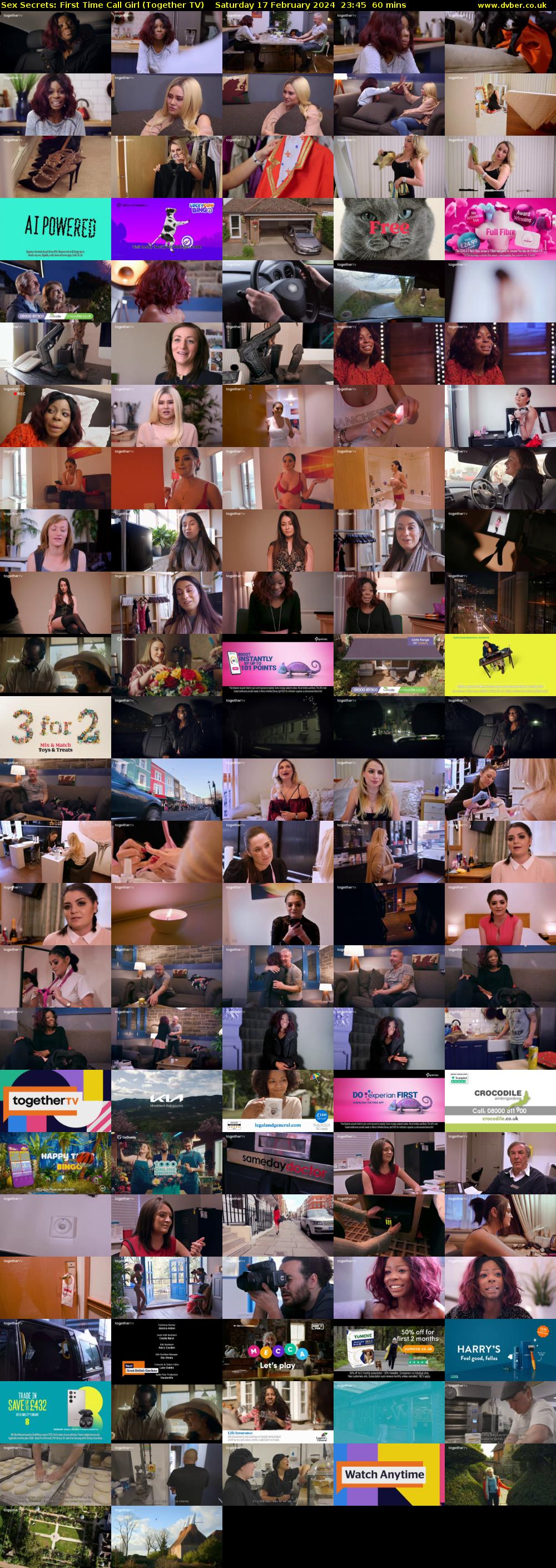 Sex Secrets: First Time Call Girl (Together TV) Saturday 17 February 2024 23:45 - 00:45