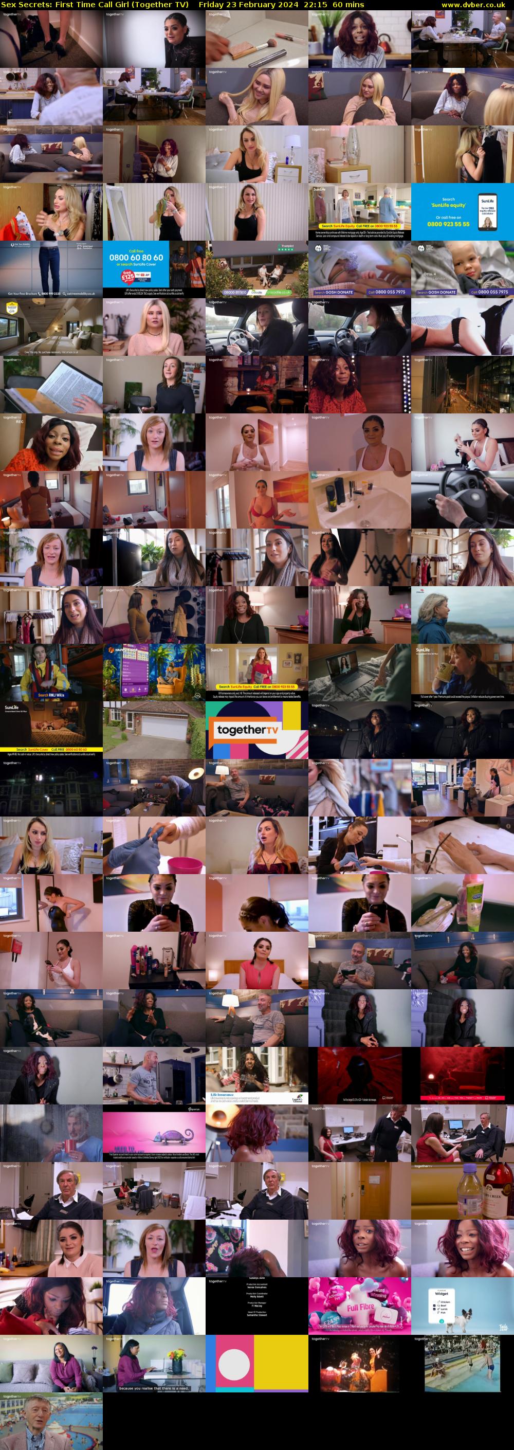 Sex Secrets: First Time Call Girl (Together TV) Friday 23 February 2024 22:15 - 23:15