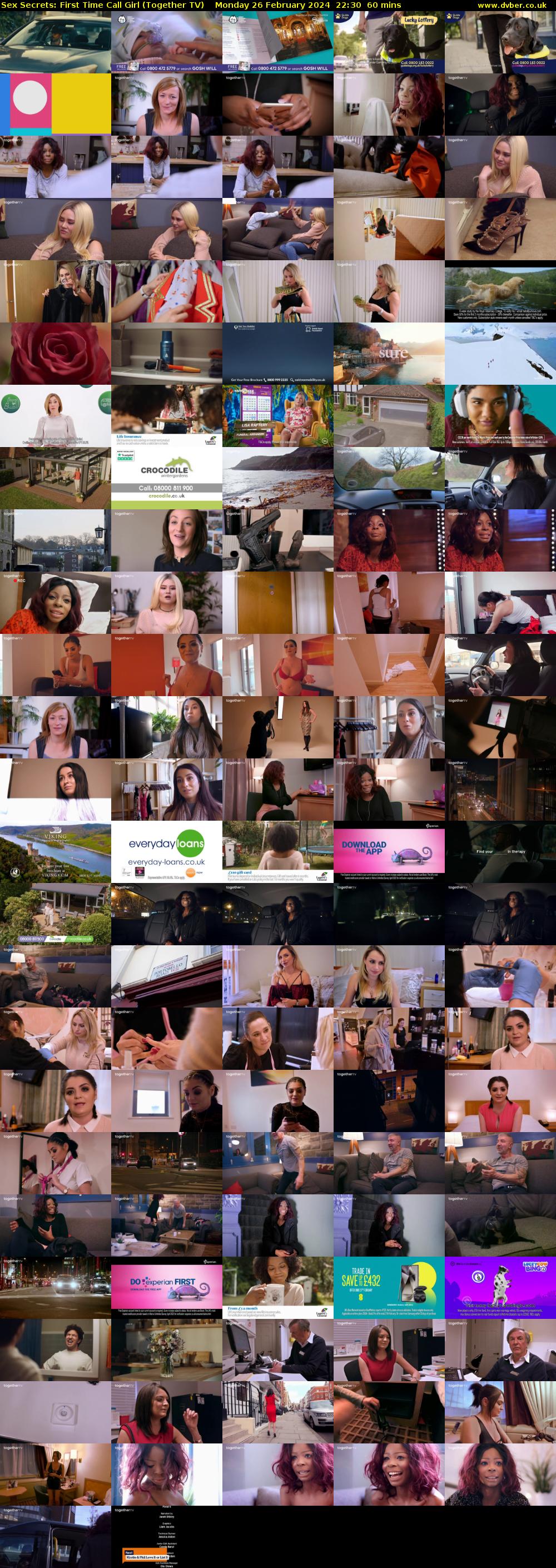 Sex Secrets: First Time Call Girl (Together TV) Monday 26 February 2024 22:30 - 23:30