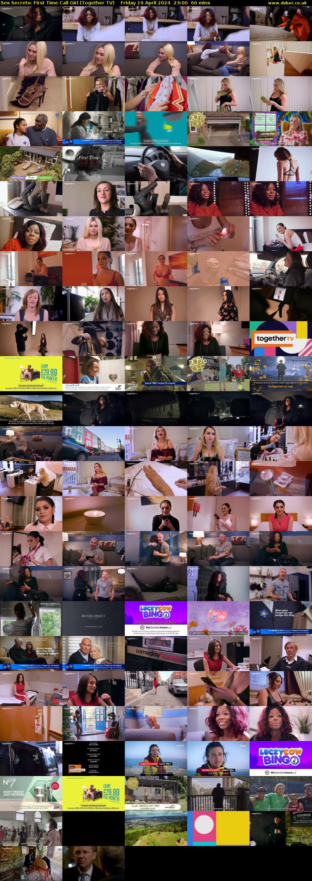 Sex Secrets: First Time Call Girl (Together TV) Friday 19 April 2024 23:00 - 00:00
