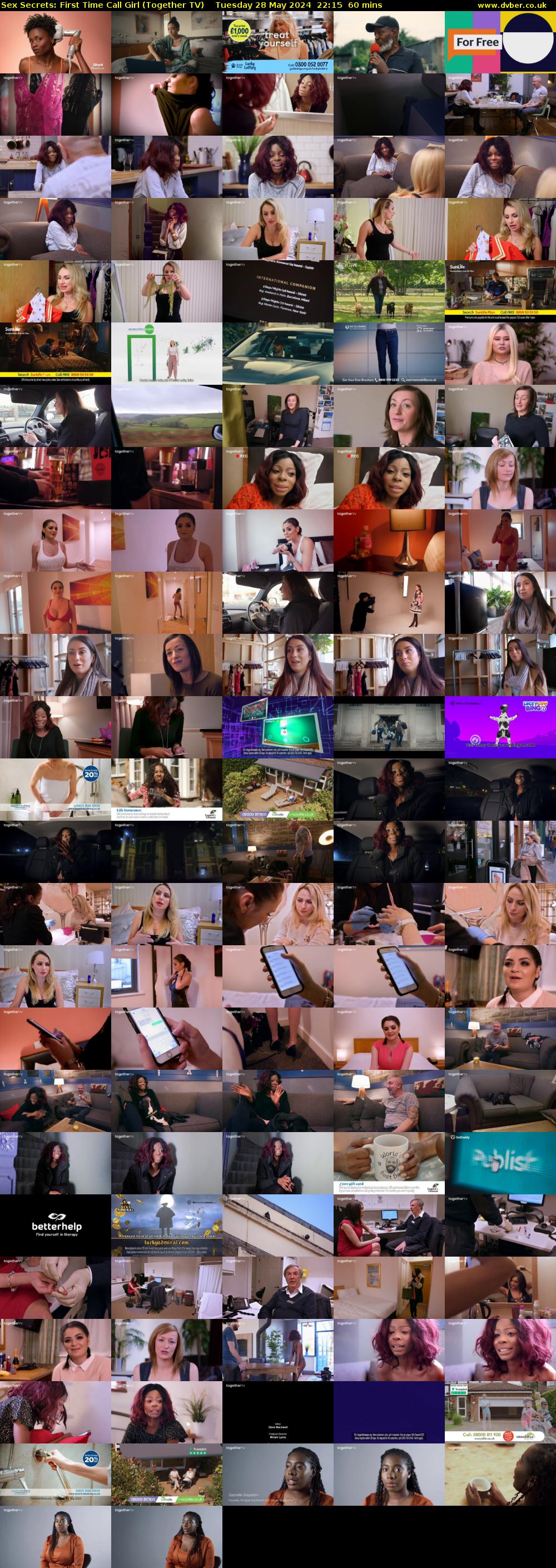 Sex Secrets: First Time Call Girl (Together TV) Tuesday 28 May 2024 22:15 - 23:15