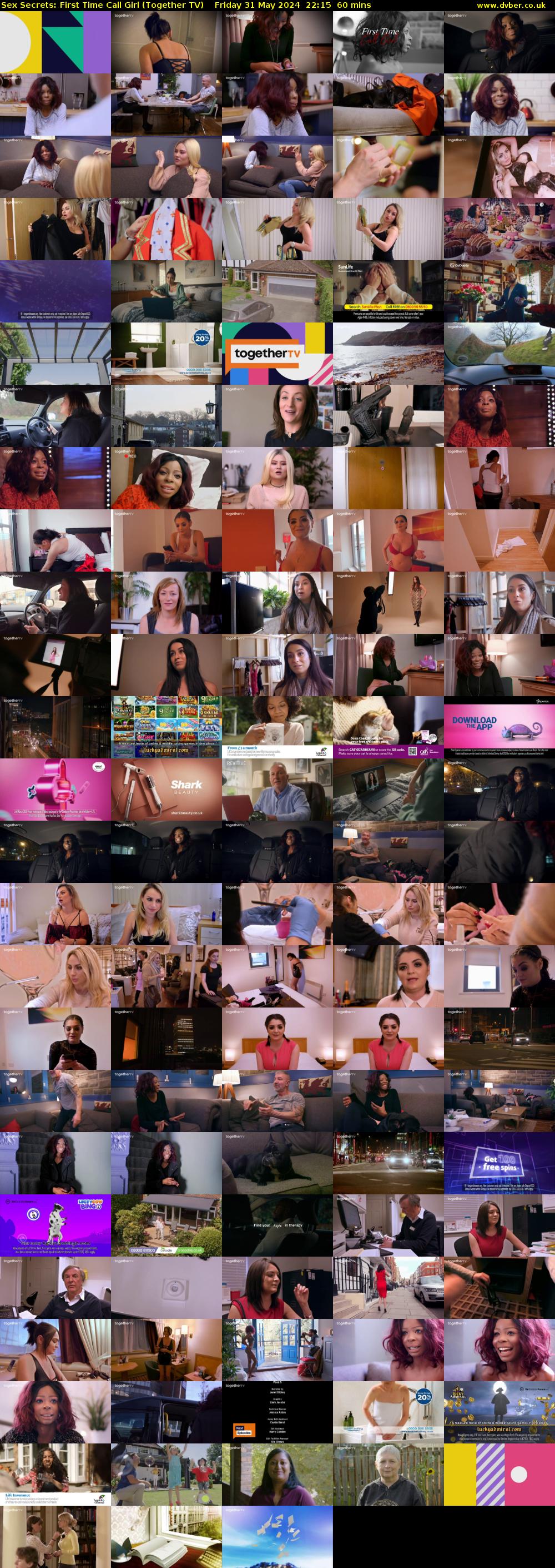 Sex Secrets: First Time Call Girl (Together TV) Friday 31 May 2024 22:15 - 23:15