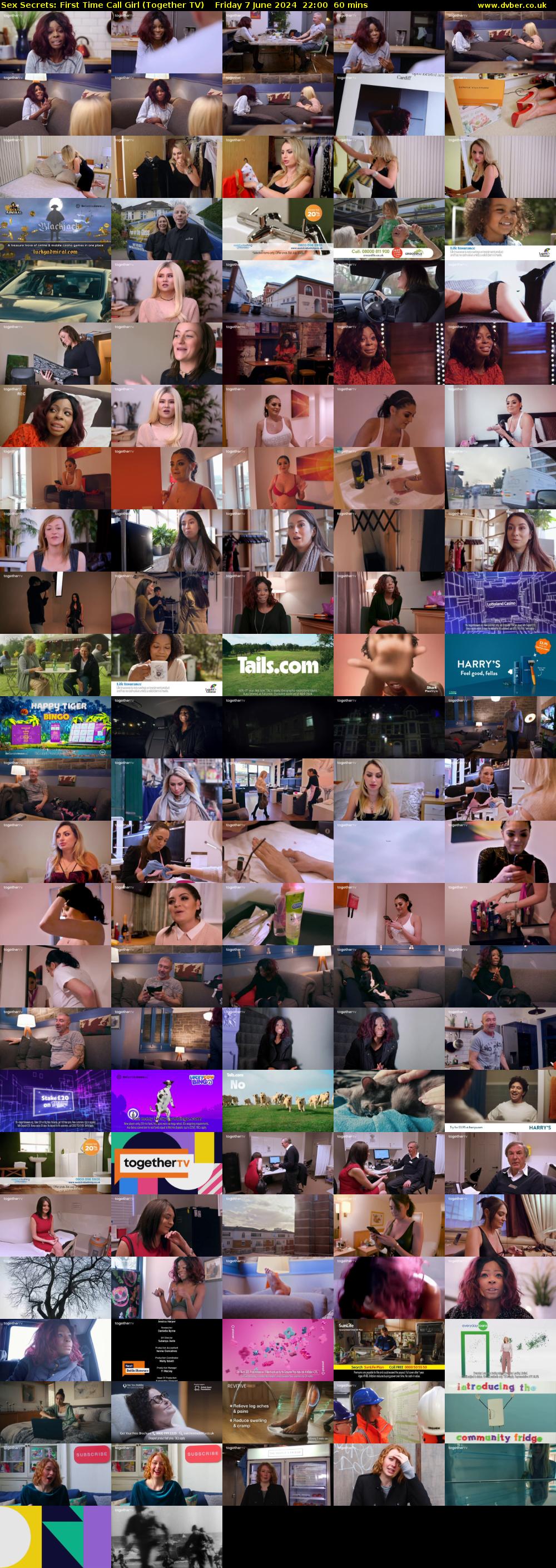 Sex Secrets: First Time Call Girl (Together TV) Friday 7 June 2024 22:00 - 23:00