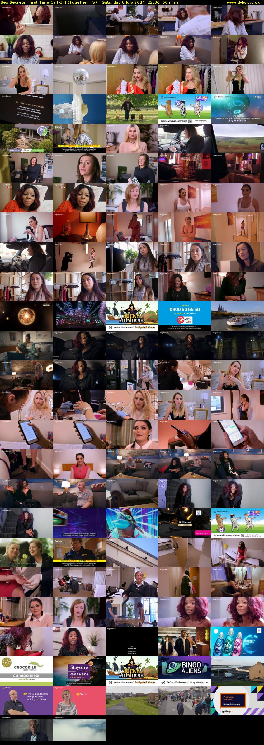 Sex Secrets: First Time Call Girl (Together TV) Saturday 6 July 2024 22:00 - 23:00