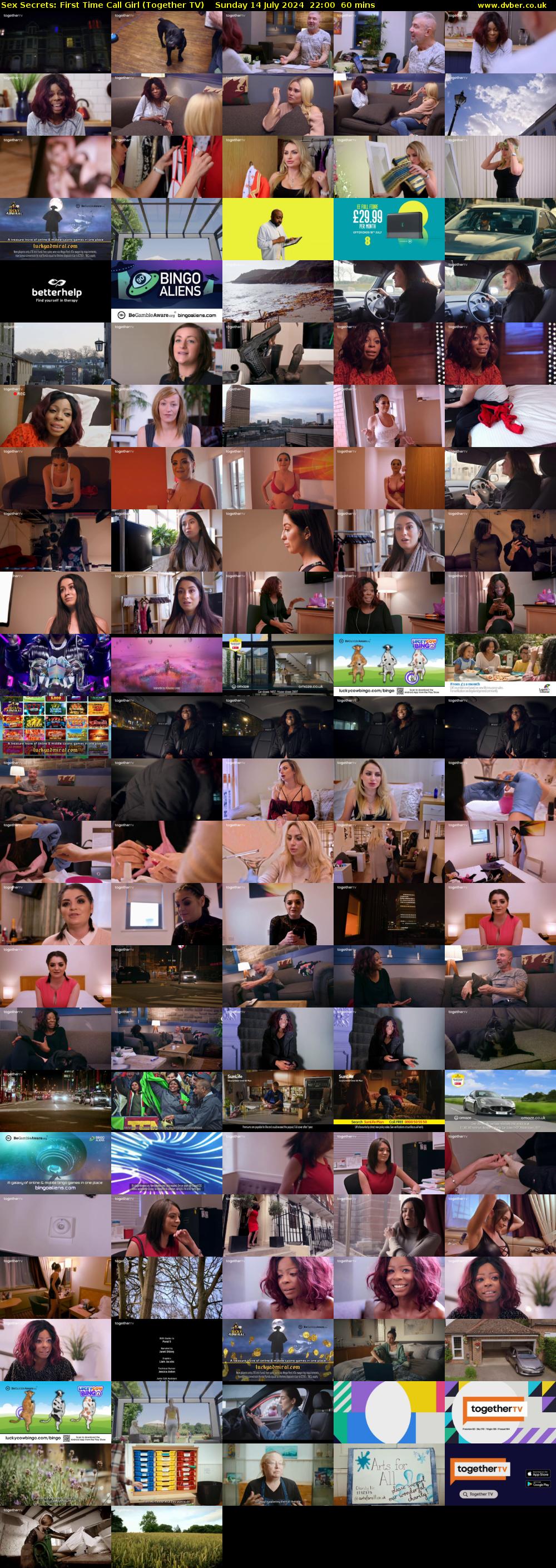 Sex Secrets: First Time Call Girl (Together TV) Sunday 14 July 2024 22:00 - 23:00