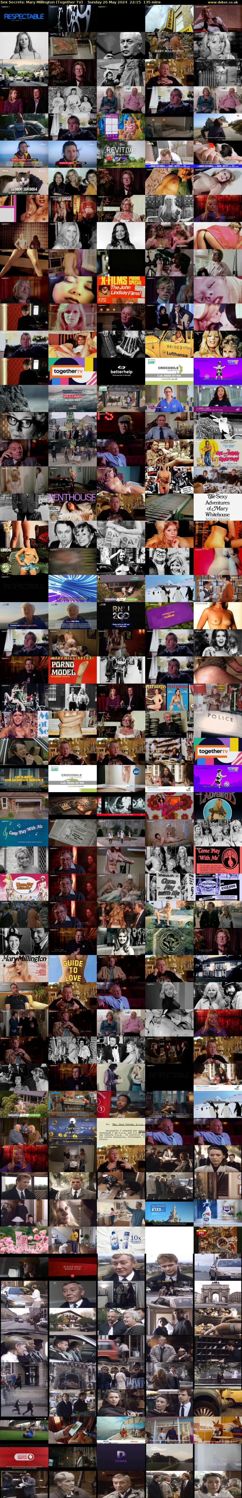 Sex Secrets: Mary Millington (Together TV) Sunday 26 May 2024 22:15 - 00:30