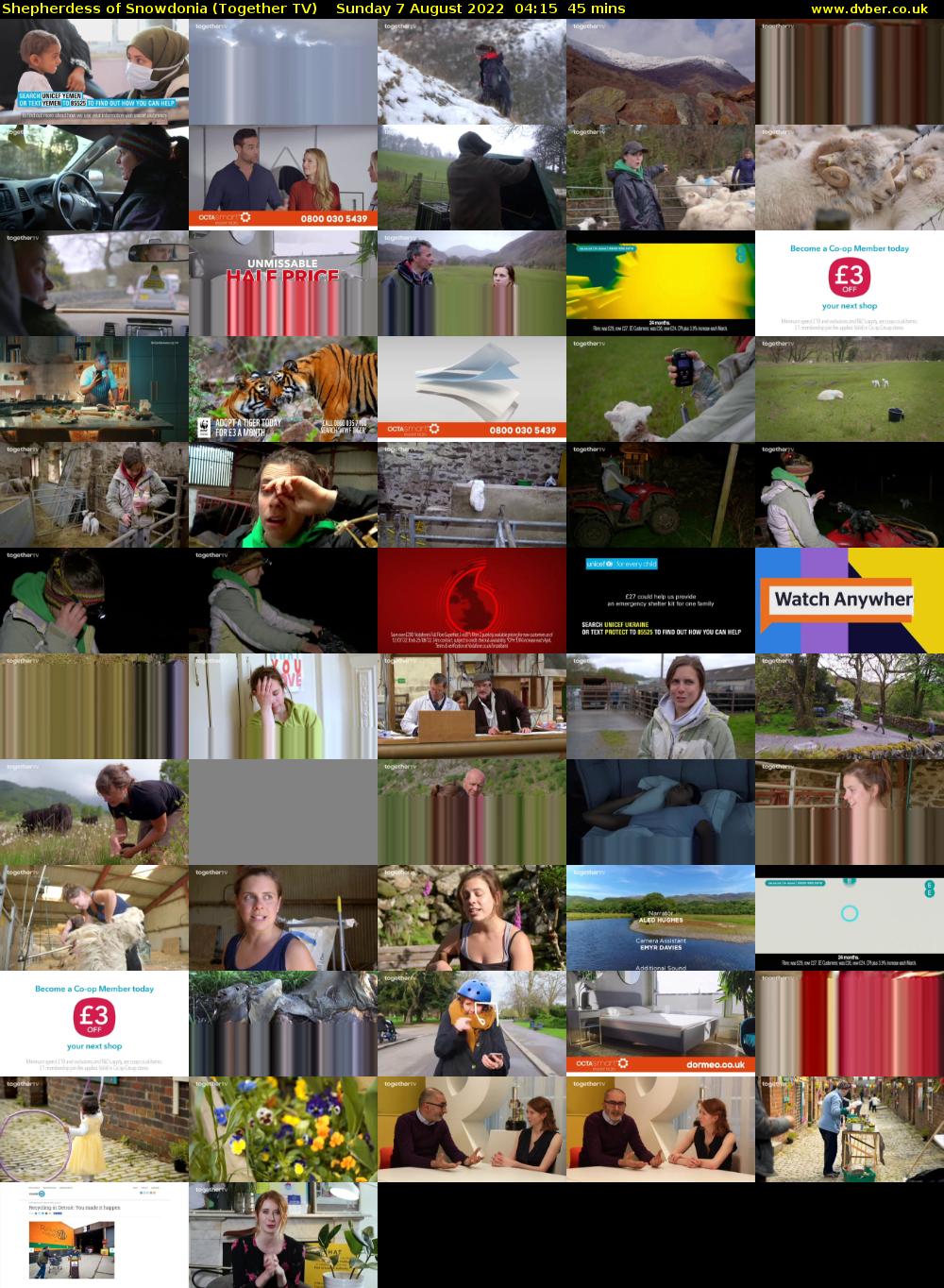 Shepherdess of Snowdonia (Together TV) Sunday 7 August 2022 04:15 - 05:00