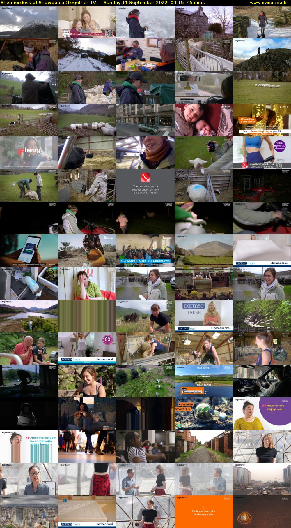Shepherdess of Snowdonia (Together TV) Sunday 11 September 2022 04:15 - 05:00