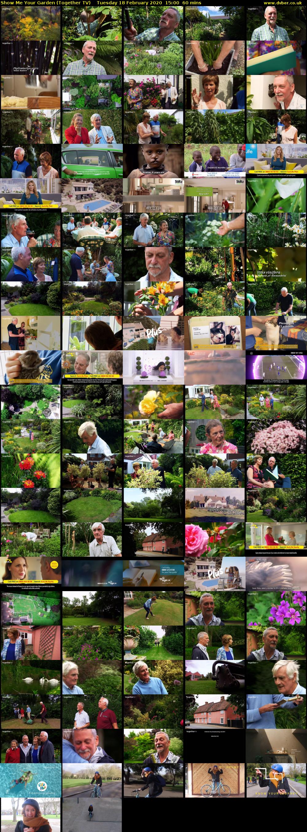 Show Me Your Garden (Together TV) Tuesday 18 February 2020 15:00 - 16:00