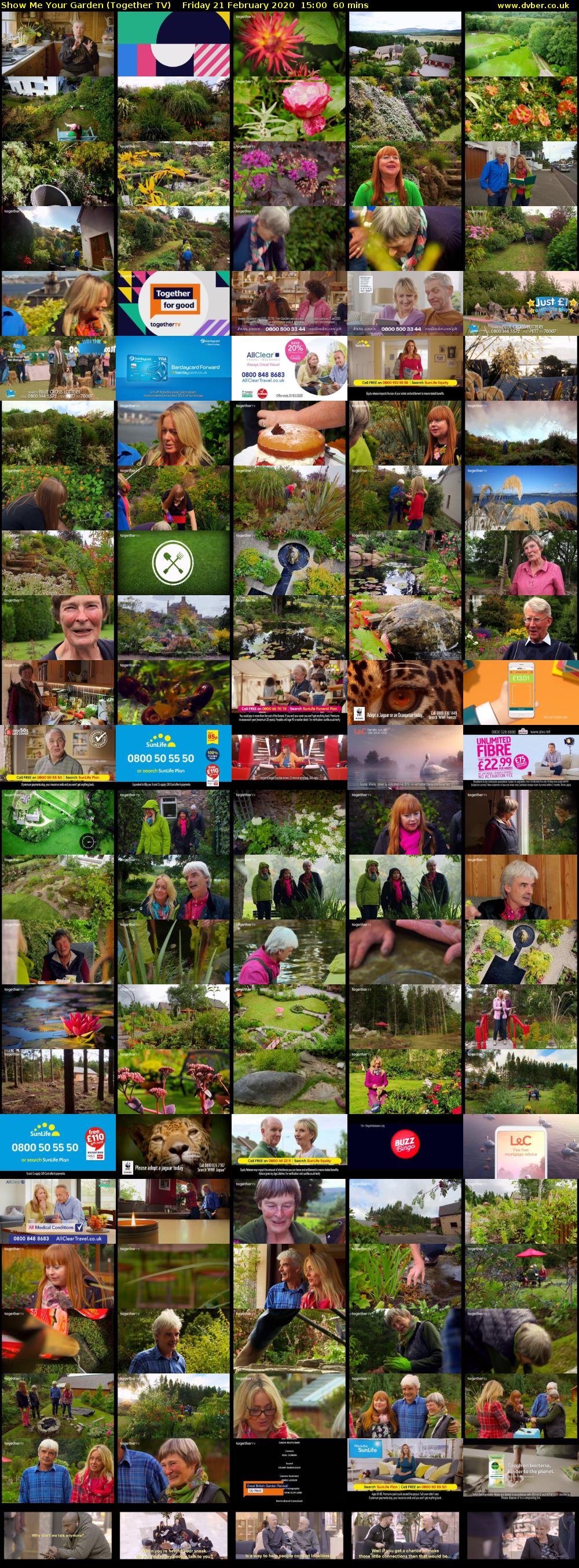 Show Me Your Garden (Together TV) Friday 21 February 2020 15:00 - 16:00