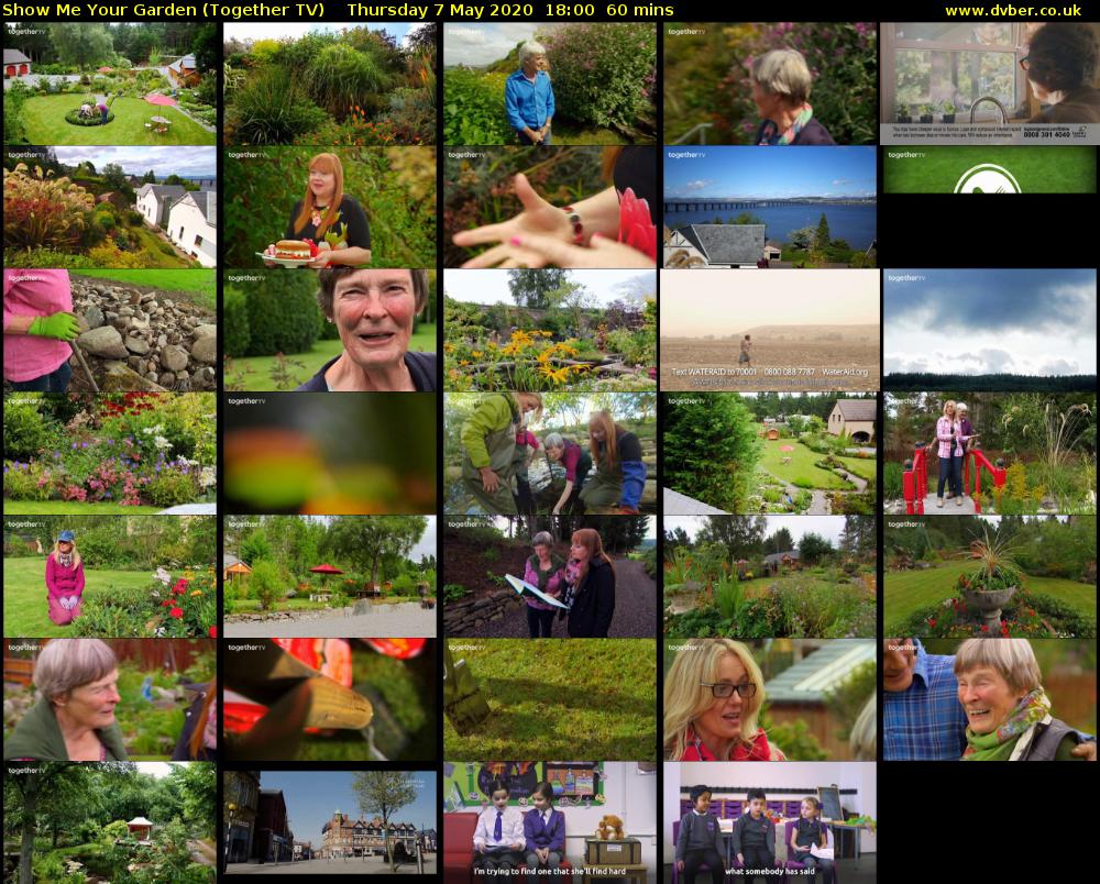 Show Me Your Garden (Together TV) Thursday 7 May 2020 18:00 - 19:00