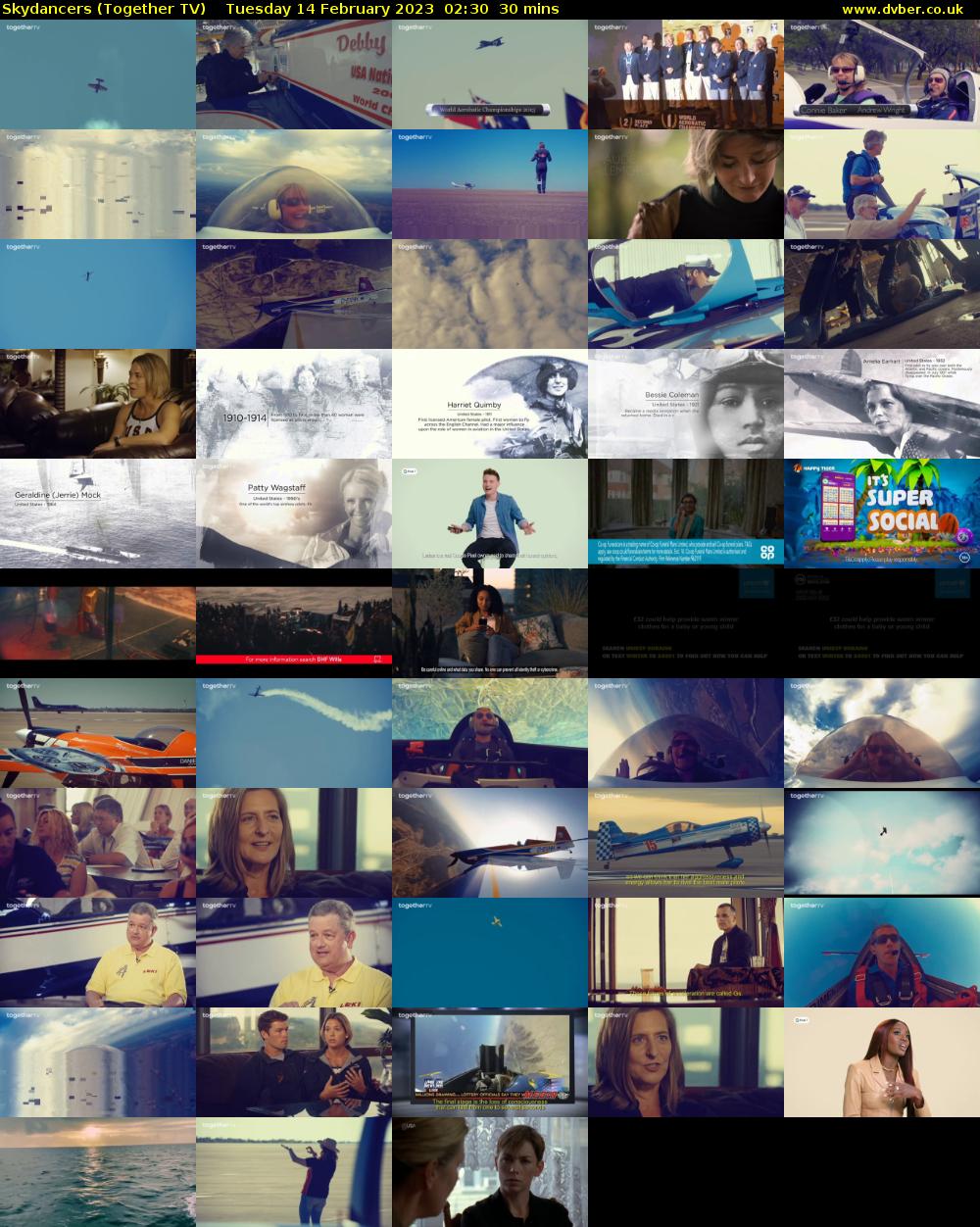 Skydancers (Together TV) Tuesday 14 February 2023 02:30 - 03:00