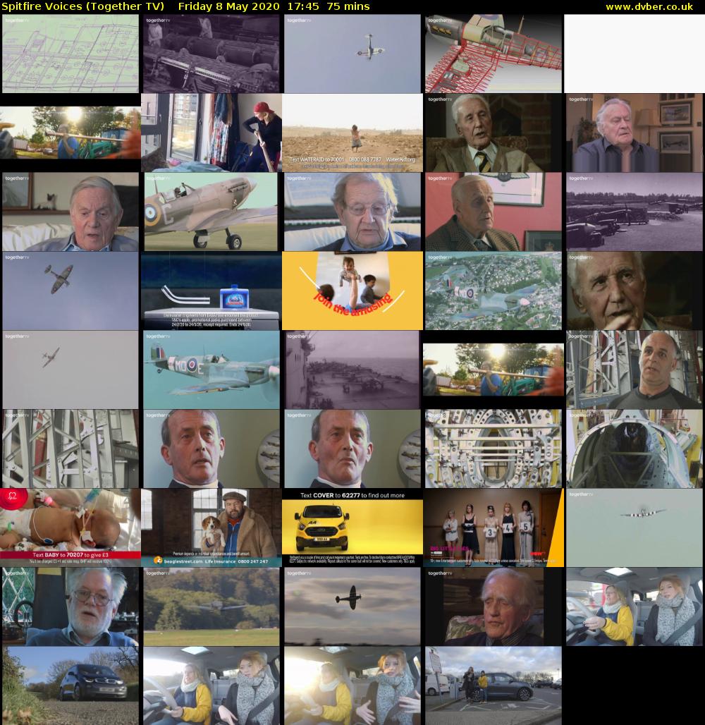 Spitfire Voices (Together TV) Friday 8 May 2020 17:45 - 19:00