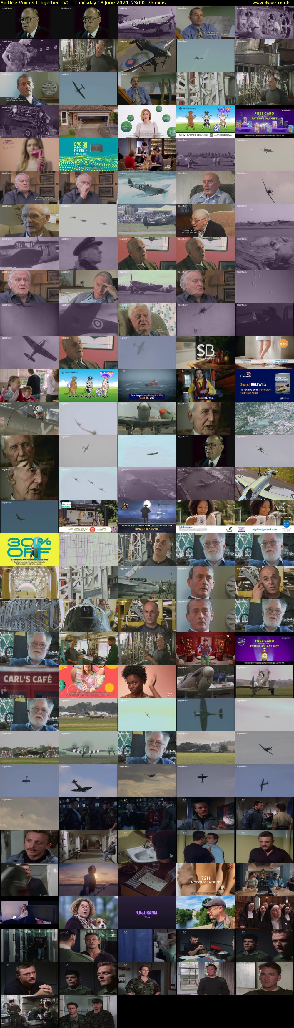 Spitfire Voices (Together TV) Thursday 13 June 2024 23:00 - 00:15