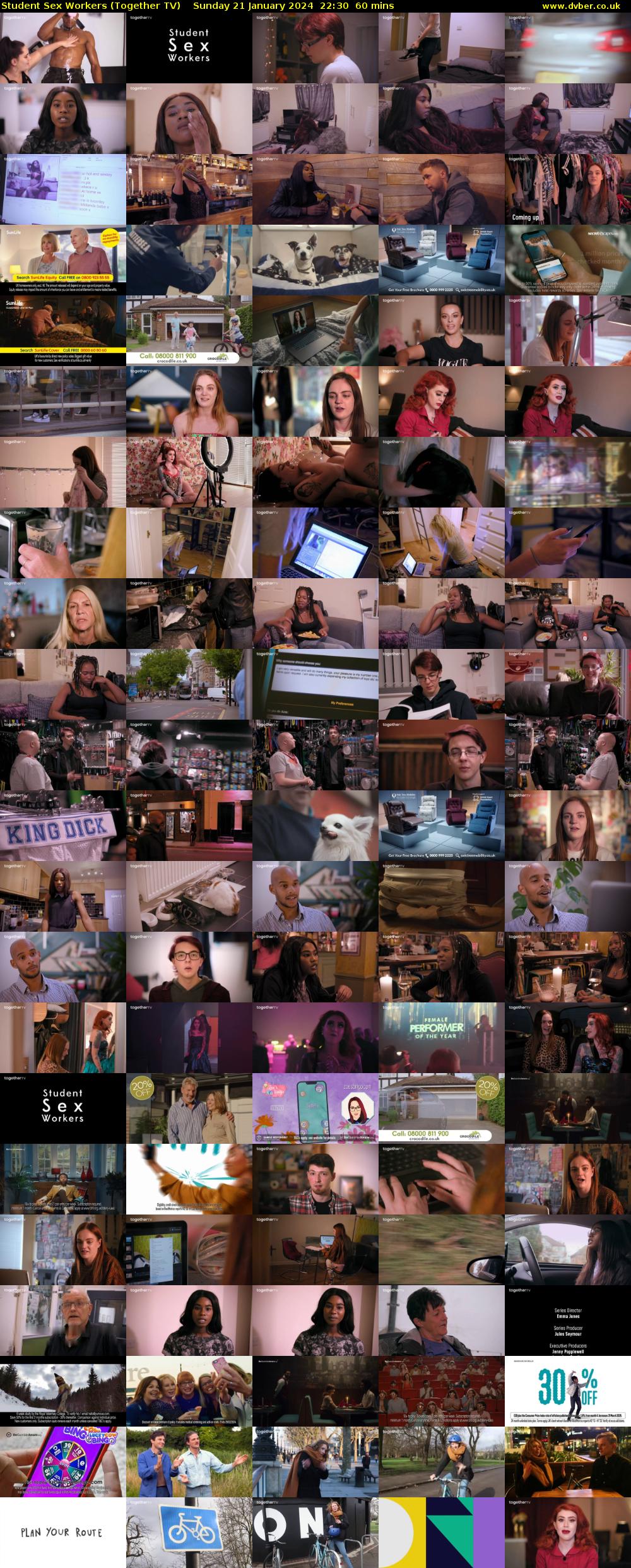 Student Sex Workers (Together TV) Sunday 21 January 2024 22:30 - 23:30