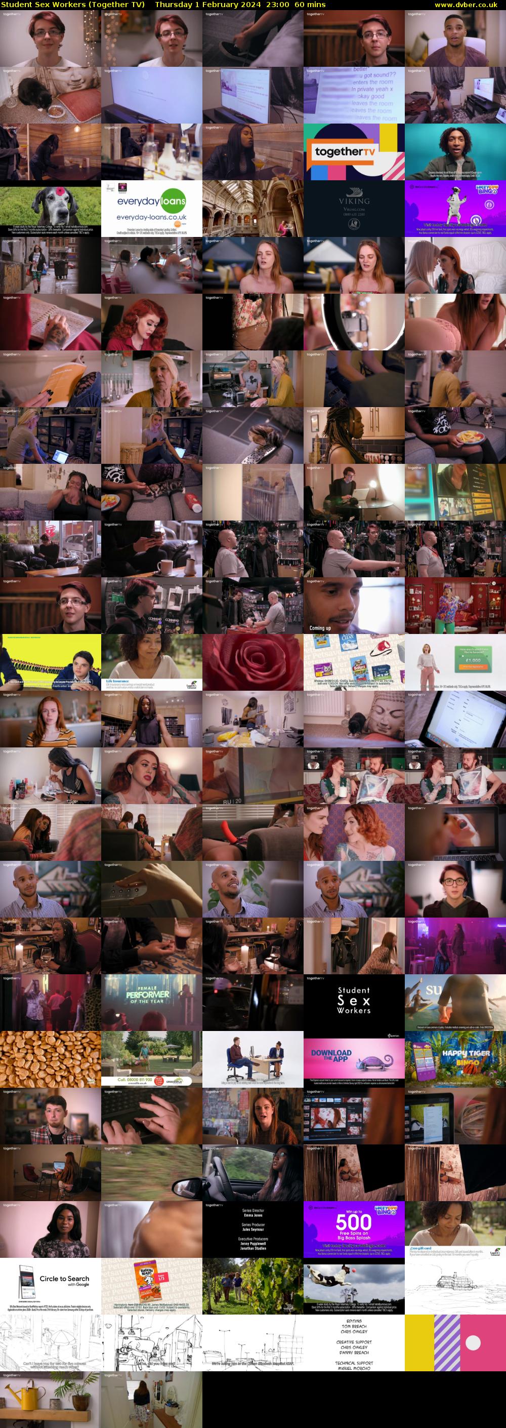 Student Sex Workers (Together TV) Thursday 1 February 2024 23:00 - 00:00