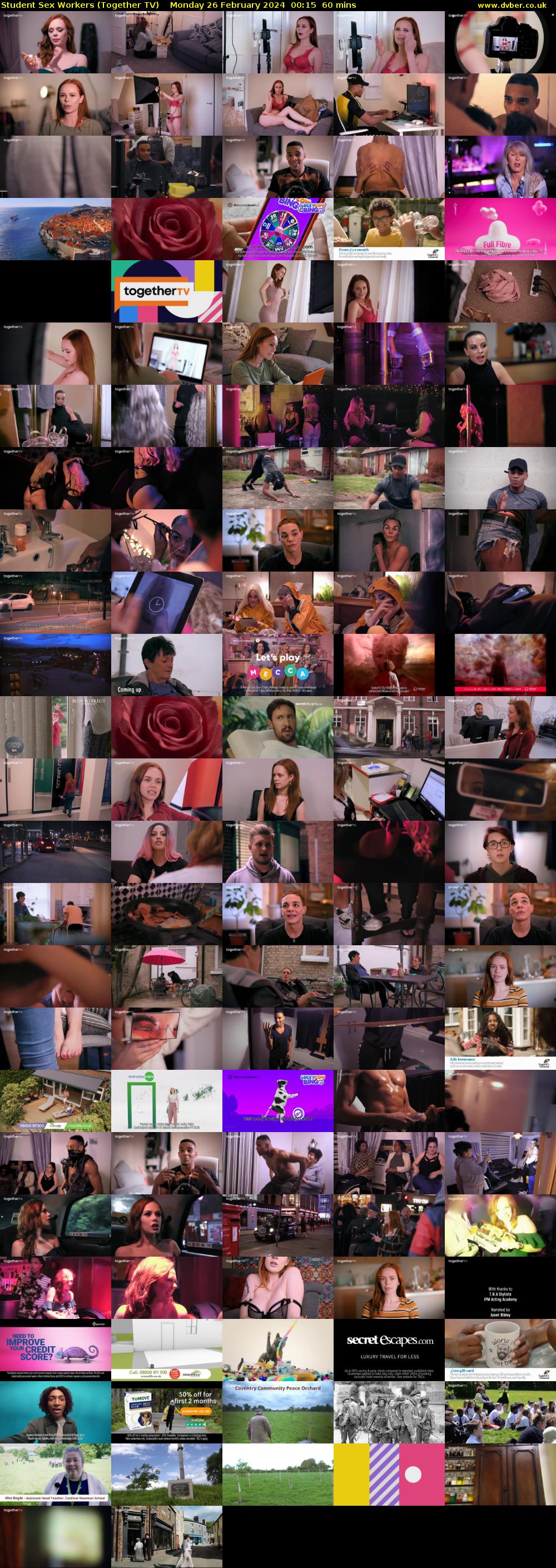Student Sex Workers (Together TV) Monday 26 February 2024 00:15 - 01:15