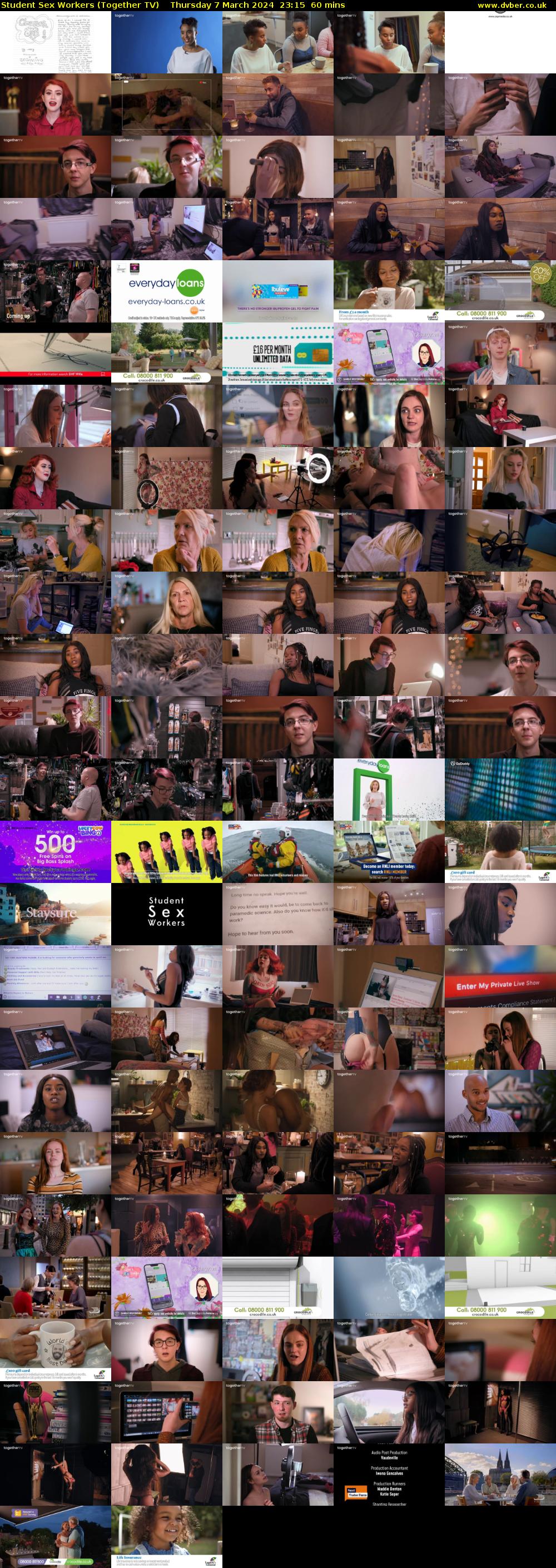 Student Sex Workers (Together TV) Thursday 7 March 2024 23:15 - 00:15