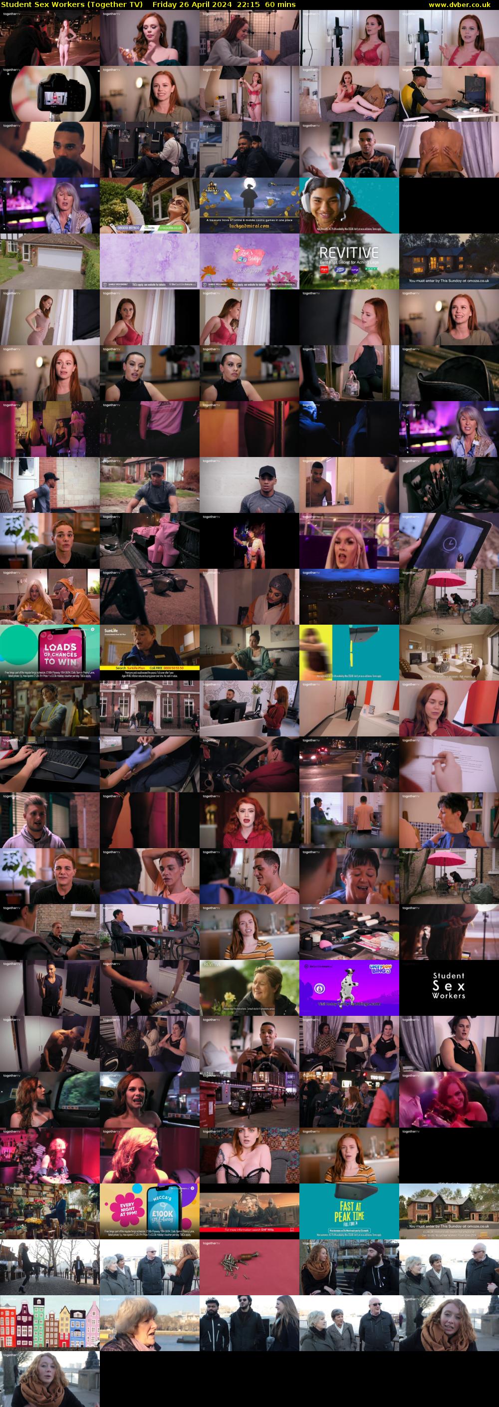 Student Sex Workers (Together TV) Friday 26 April 2024 22:15 - 23:15