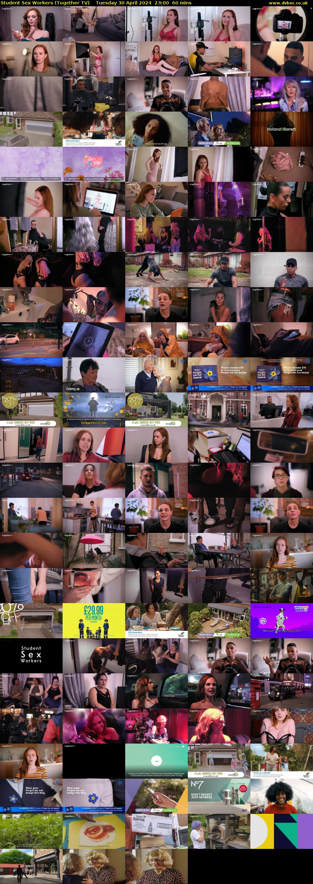 Student Sex Workers (Together TV) Tuesday 30 April 2024 23:00 - 00:00