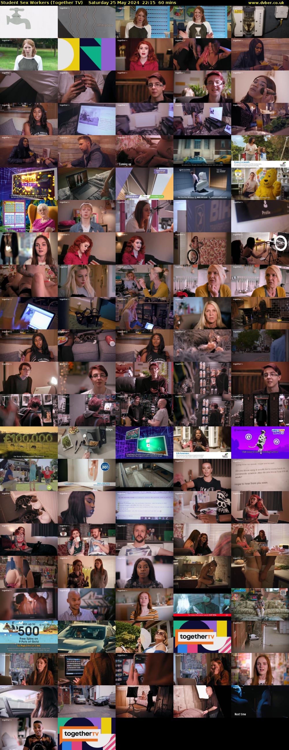 Student Sex Workers (Together TV) Saturday 25 May 2024 22:15 - 23:15