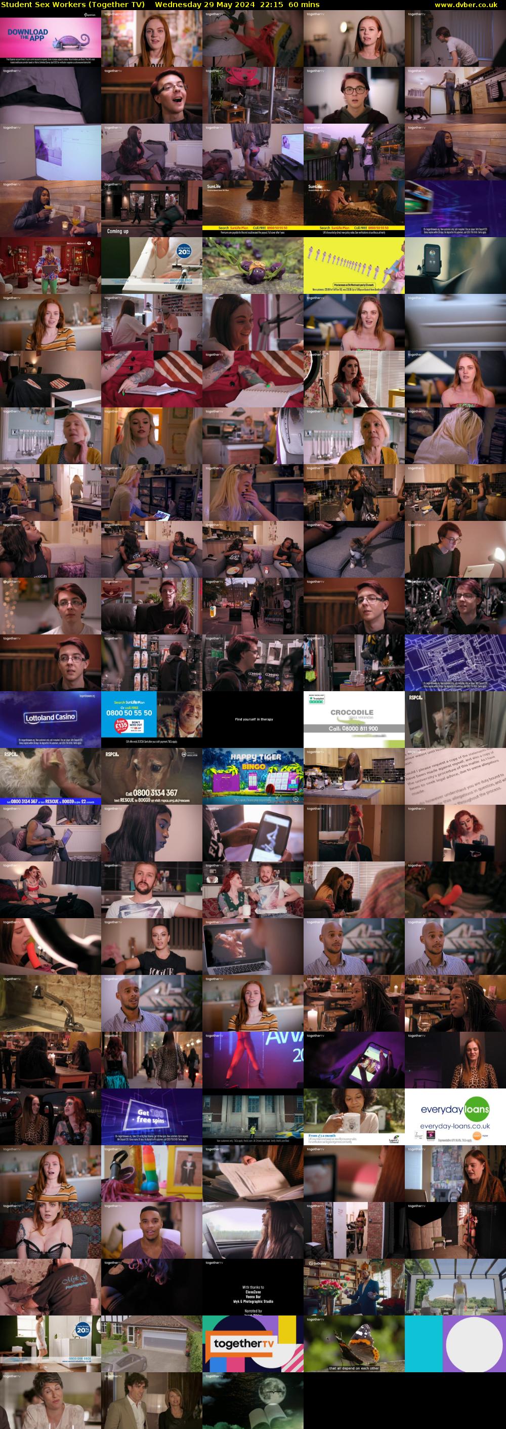 Student Sex Workers (Together TV) Wednesday 29 May 2024 22:15 - 23:15