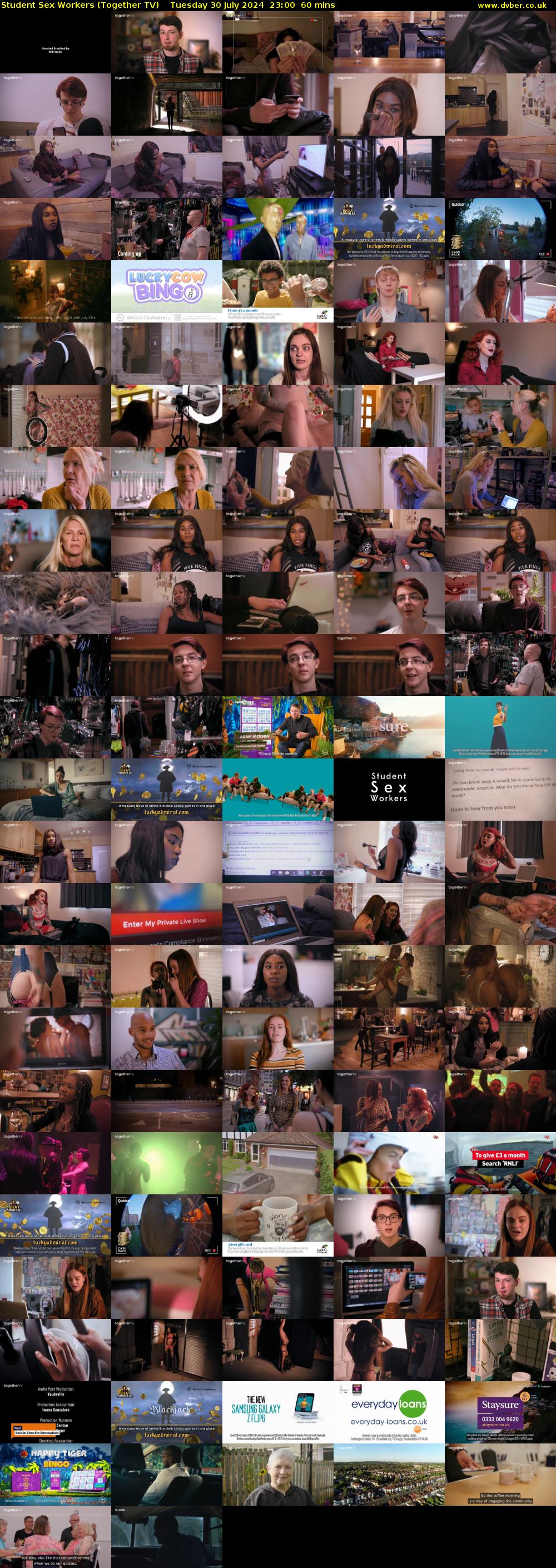 Student Sex Workers (Together TV) Tuesday 30 July 2024 23:00 - 00:00