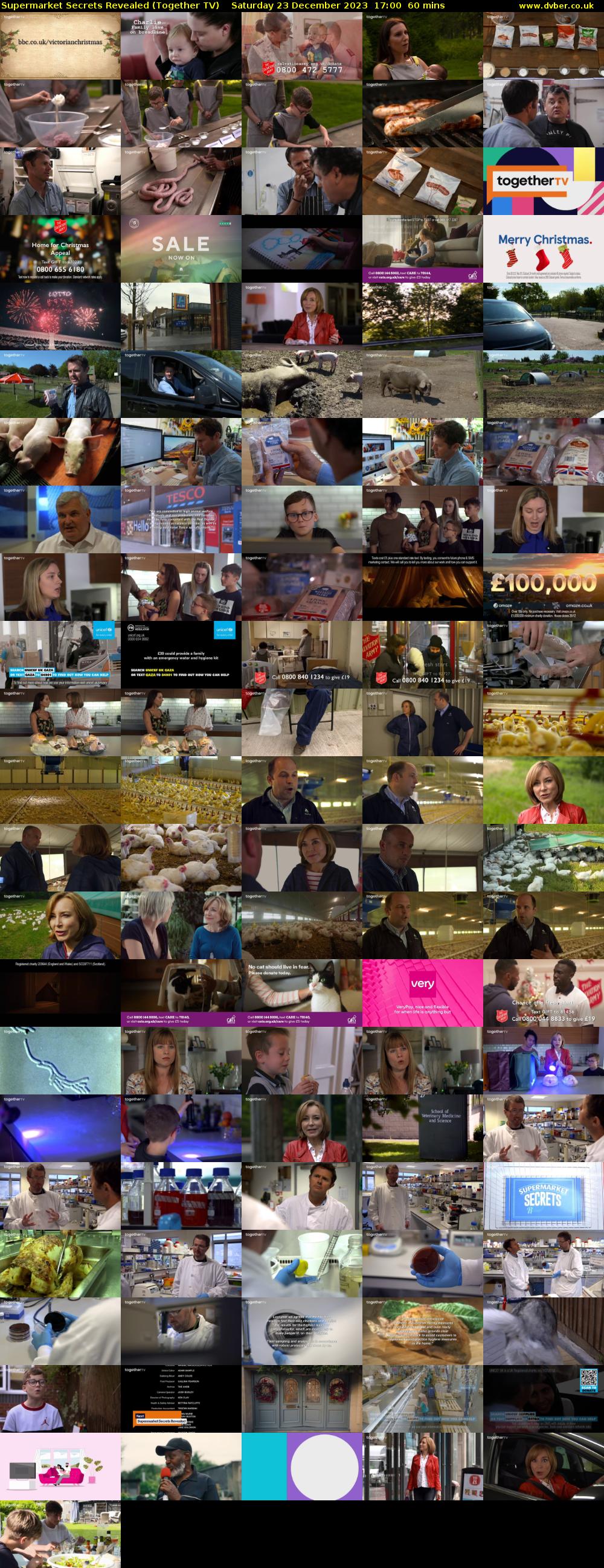 Supermarket Secrets Revealed (Together TV) Saturday 23 December 2023 17:00 - 18:00