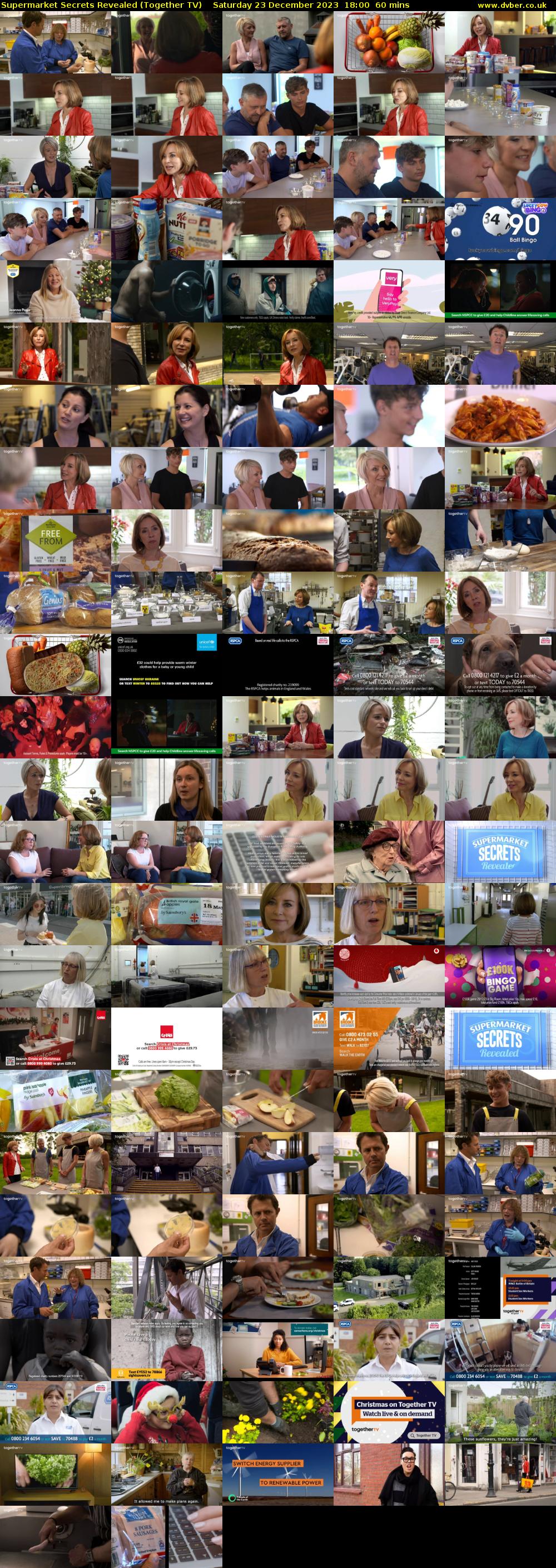 Supermarket Secrets Revealed (Together TV) Saturday 23 December 2023 18:00 - 19:00