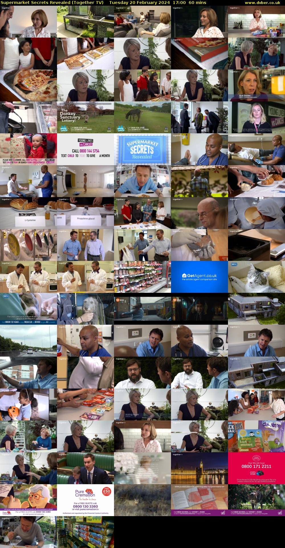 Supermarket Secrets Revealed (Together TV) Tuesday 20 February 2024 17:00 - 18:00