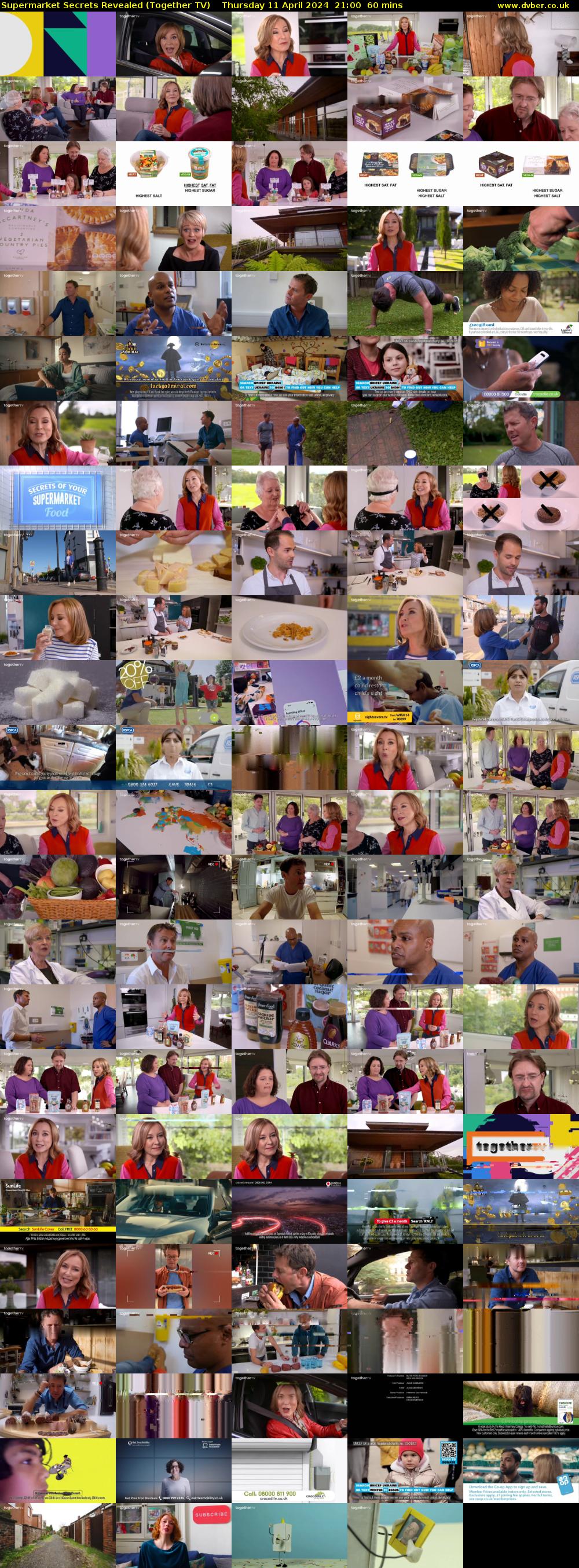 Supermarket Secrets Revealed (Together TV) Thursday 11 April 2024 21:00 - 22:00