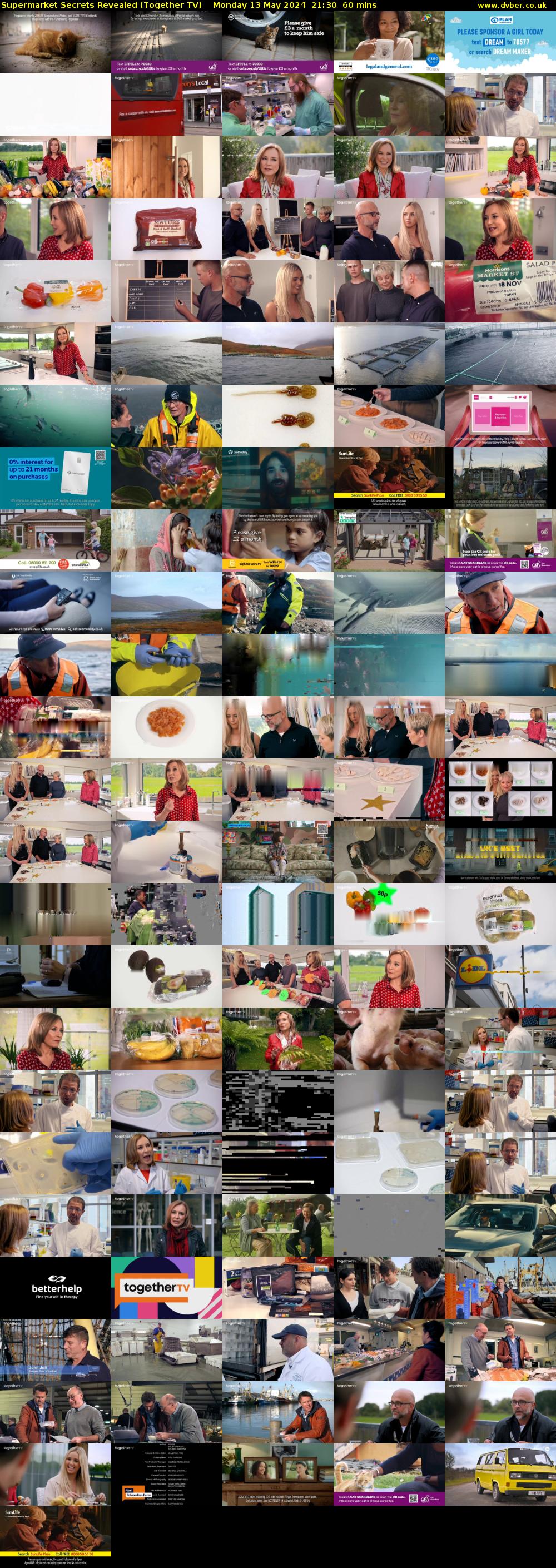 Supermarket Secrets Revealed (Together TV) Monday 13 May 2024 21:30 - 22:30