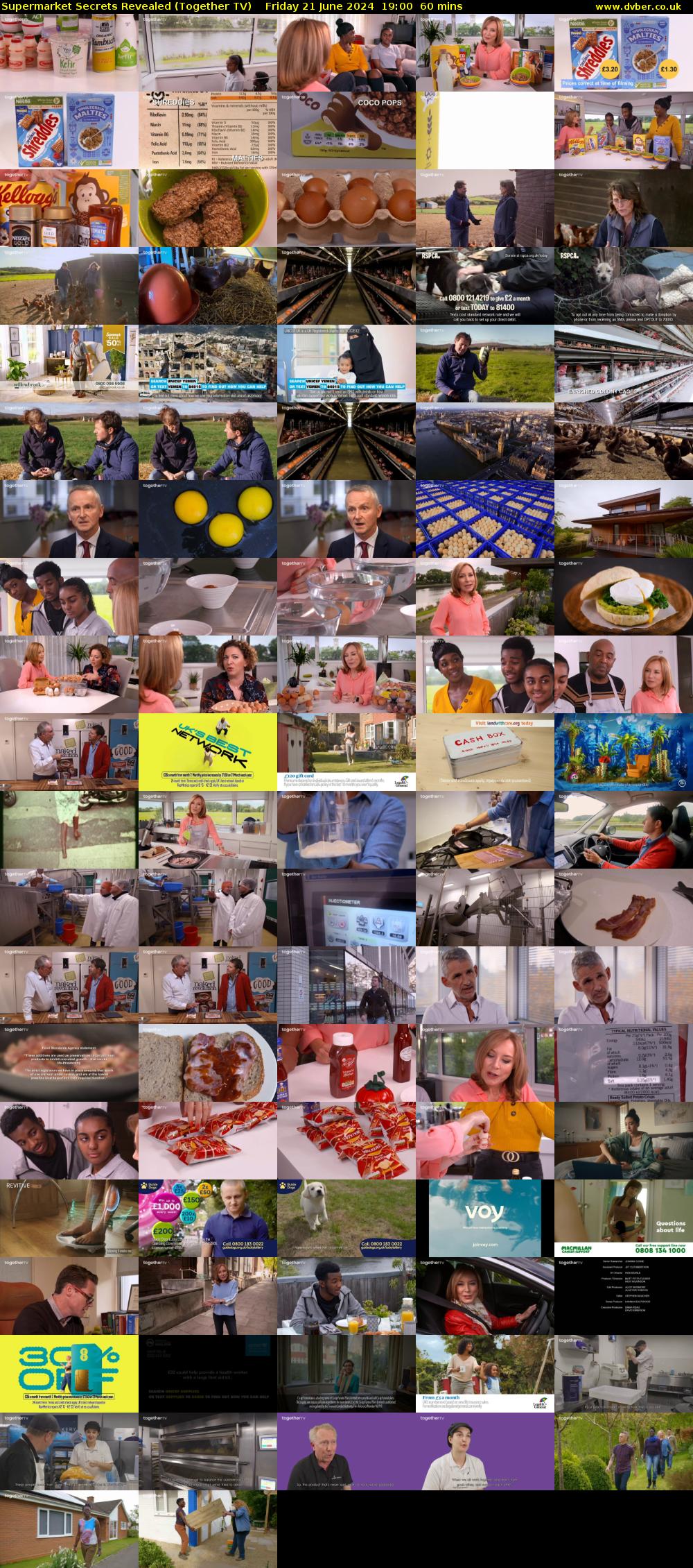 Supermarket Secrets Revealed (Together TV) Friday 21 June 2024 19:00 - 20:00