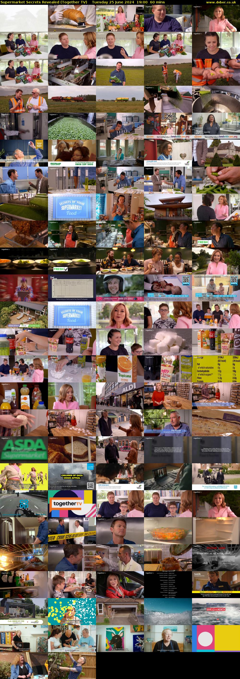 Supermarket Secrets Revealed (Together TV) Tuesday 25 June 2024 19:00 - 20:00