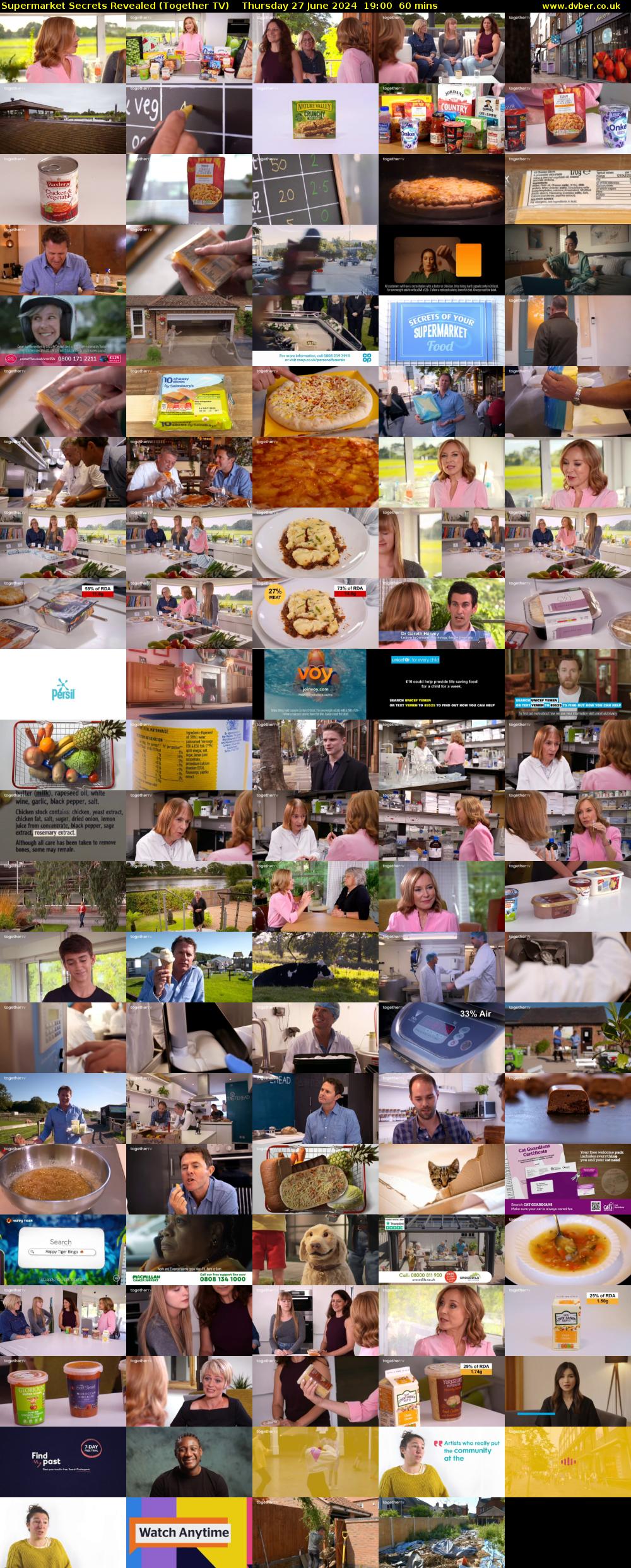 Supermarket Secrets Revealed (Together TV) Thursday 27 June 2024 19:00 - 20:00