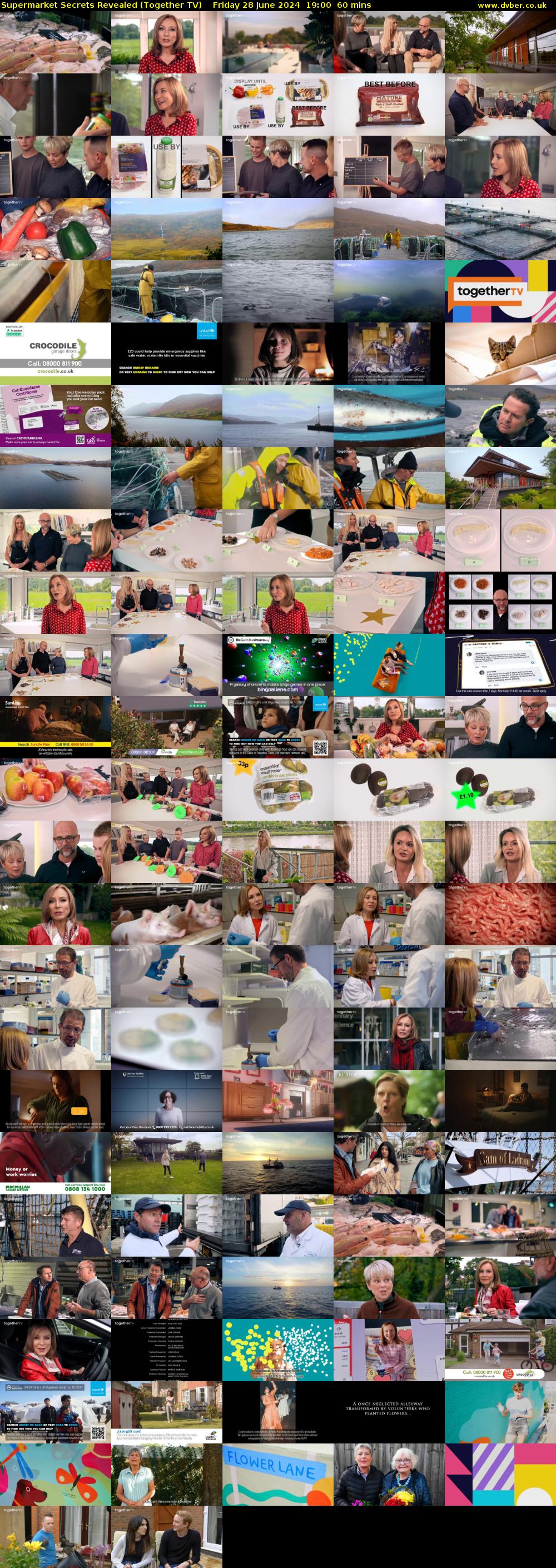Supermarket Secrets Revealed (Together TV) Friday 28 June 2024 19:00 - 20:00