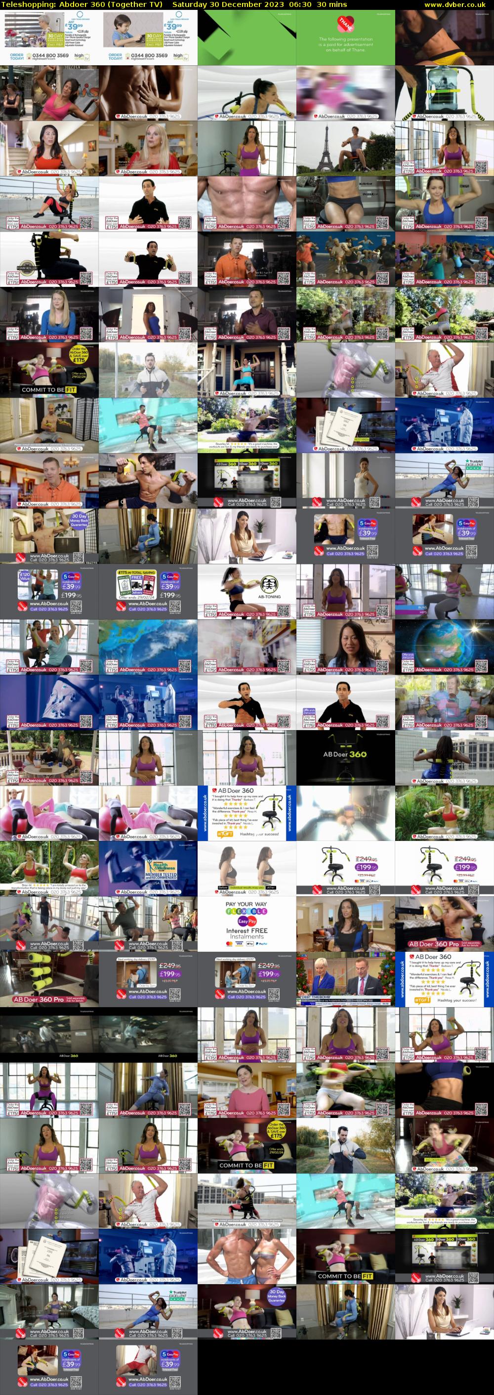 Teleshopping: Abdoer 360 (Together TV) Saturday 30 December 2023 06:30 - 07:00