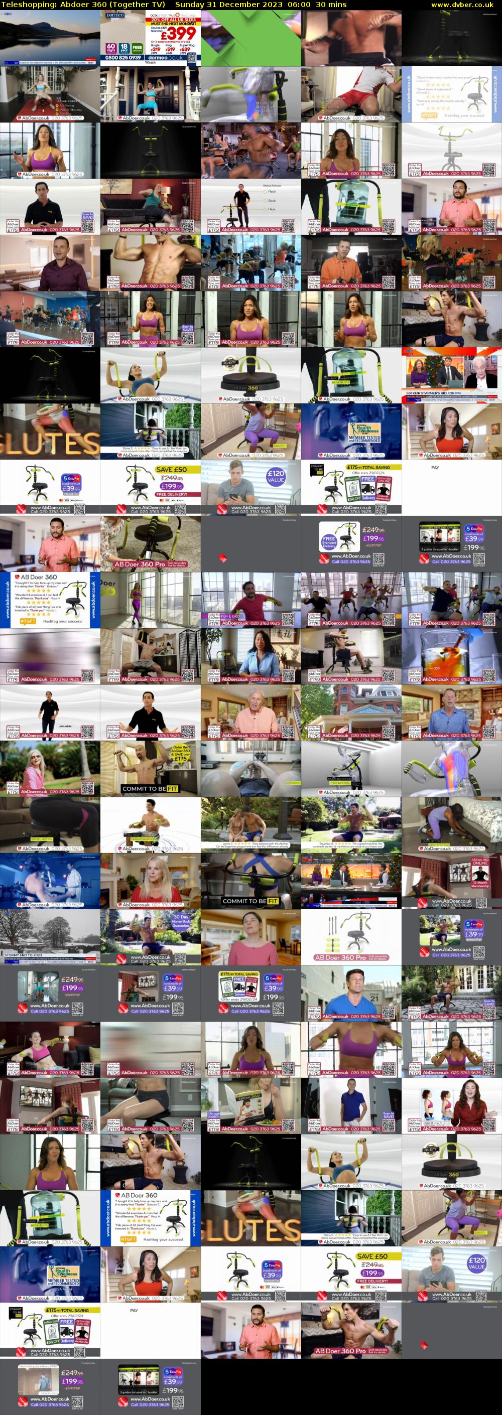 Teleshopping: Abdoer 360 (Together TV) Sunday 31 December 2023 06:00 - 06:30