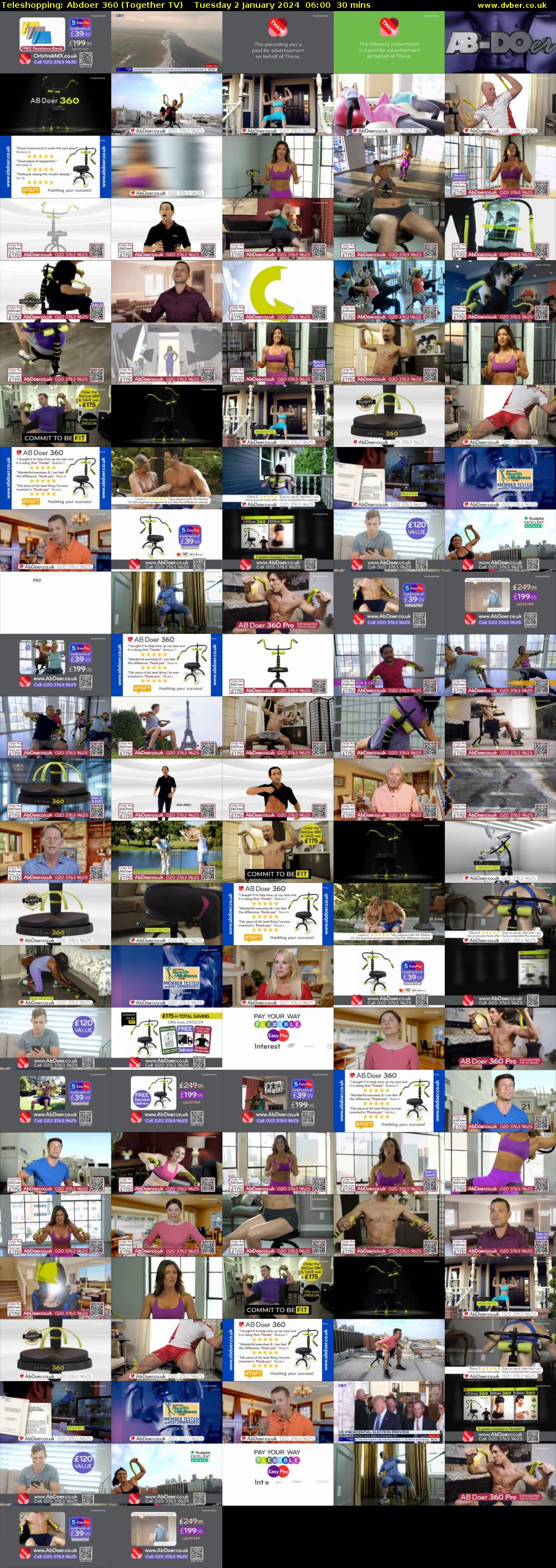 Teleshopping: Abdoer 360 (Together TV) Tuesday 2 January 2024 06:00 - 06:30