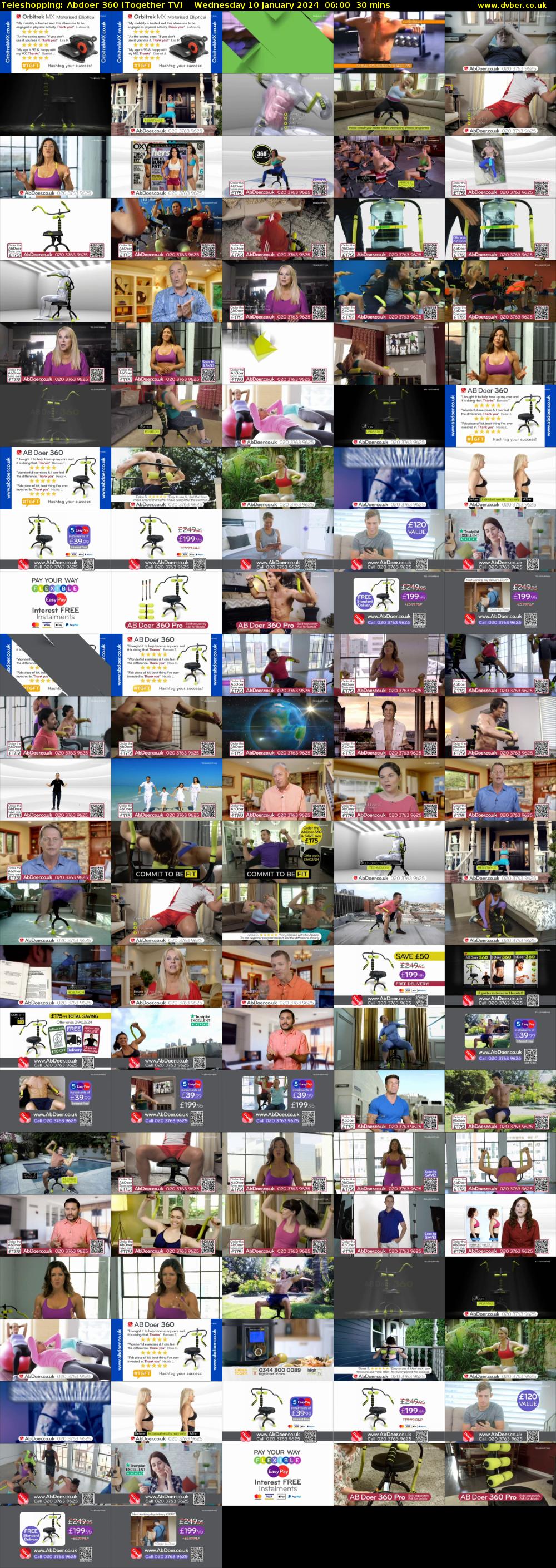 Teleshopping: Abdoer 360 (Together TV) Wednesday 10 January 2024 06:00 - 06:30