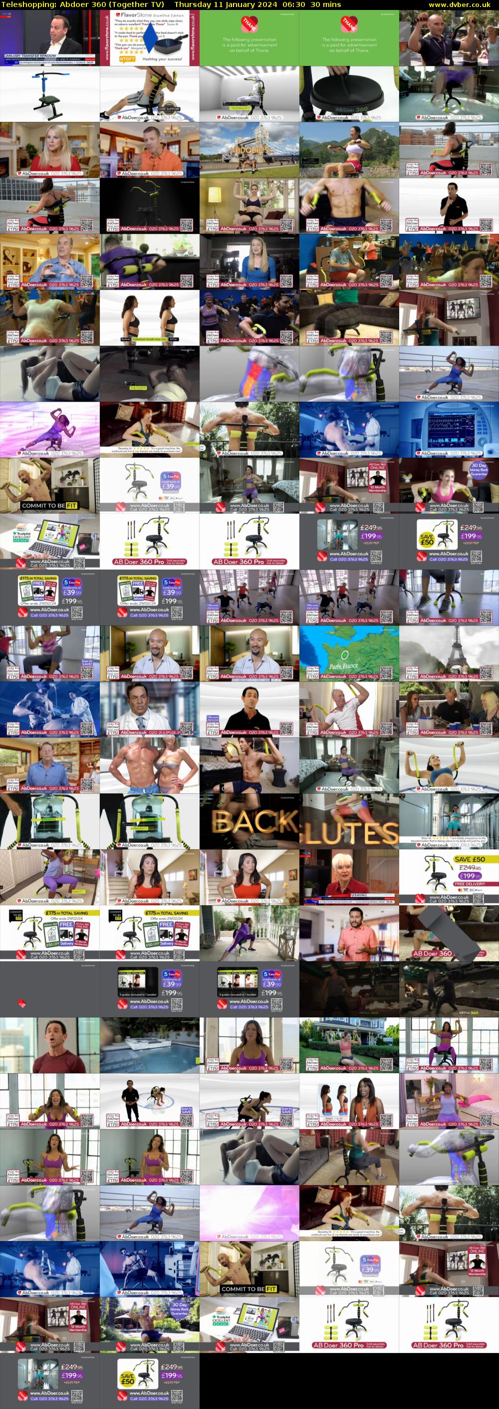 Teleshopping: Abdoer 360 (Together TV) Thursday 11 January 2024 06:30 - 07:00