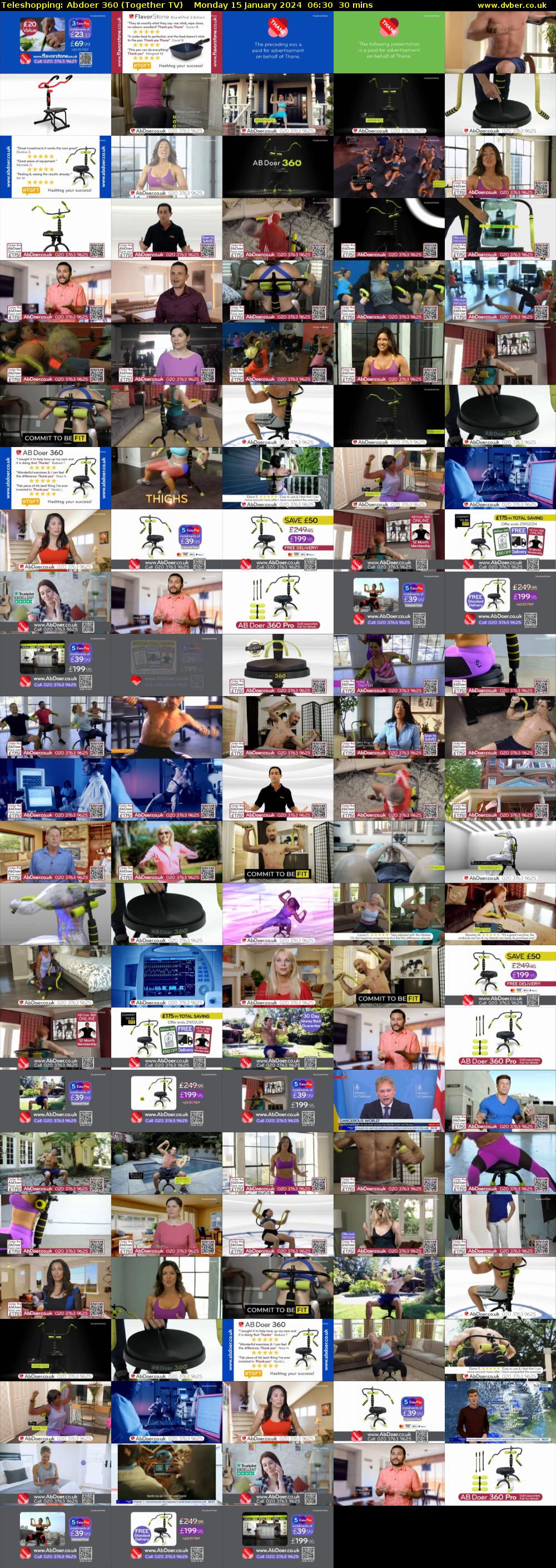 Teleshopping: Abdoer 360 (Together TV) Monday 15 January 2024 06:30 - 07:00