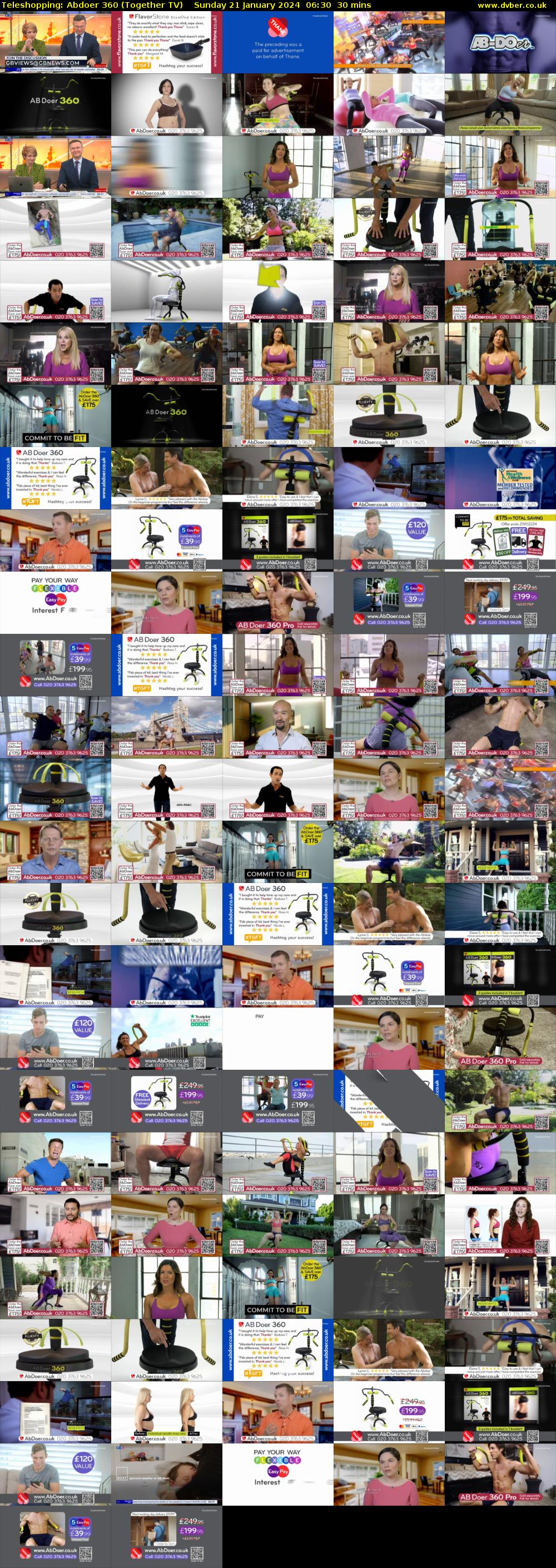 Teleshopping: Abdoer 360 (Together TV) Sunday 21 January 2024 06:30 - 07:00
