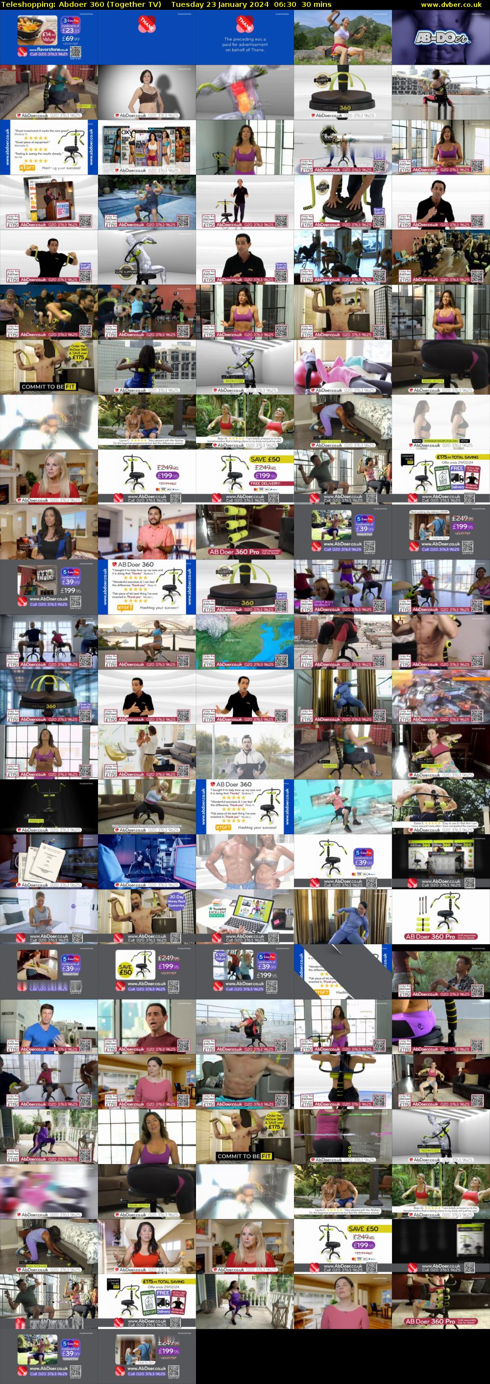 Teleshopping: Abdoer 360 (Together TV) Tuesday 23 January 2024 06:30 - 07:00