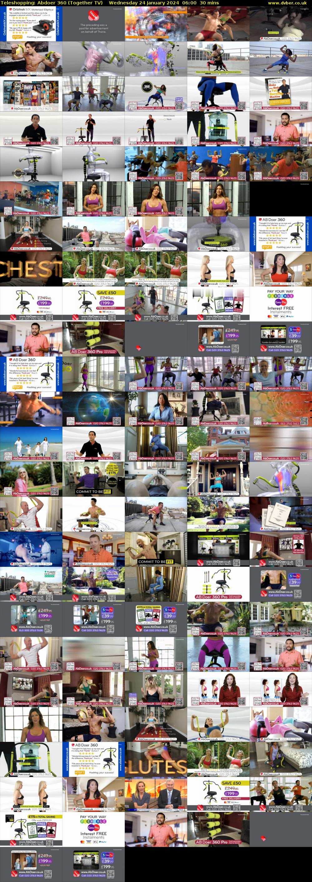 Teleshopping: Abdoer 360 (Together TV) Wednesday 24 January 2024 06:00 - 06:30