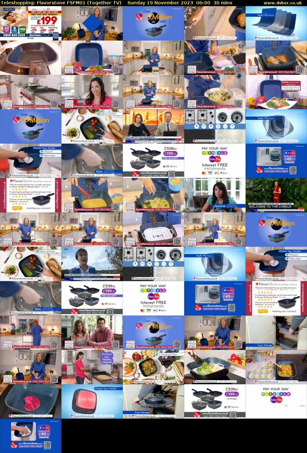 Teleshopping: Flavorstone FSFM01 (Together TV) Sunday 19 November 2023 06:00 - 06:30