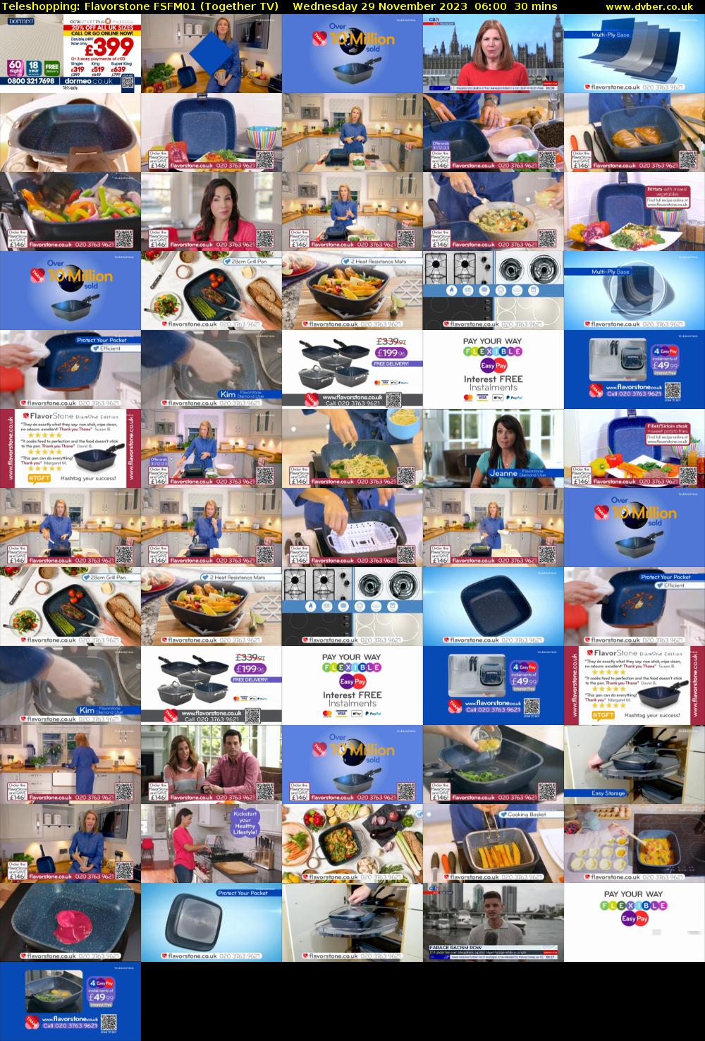 Teleshopping: Flavorstone FSFM01 (Together TV) Wednesday 29 November 2023 06:00 - 06:30