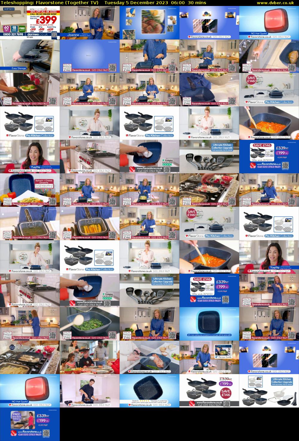 Teleshopping: Flavorstone (Together TV) Tuesday 5 December 2023 06:00 - 06:30
